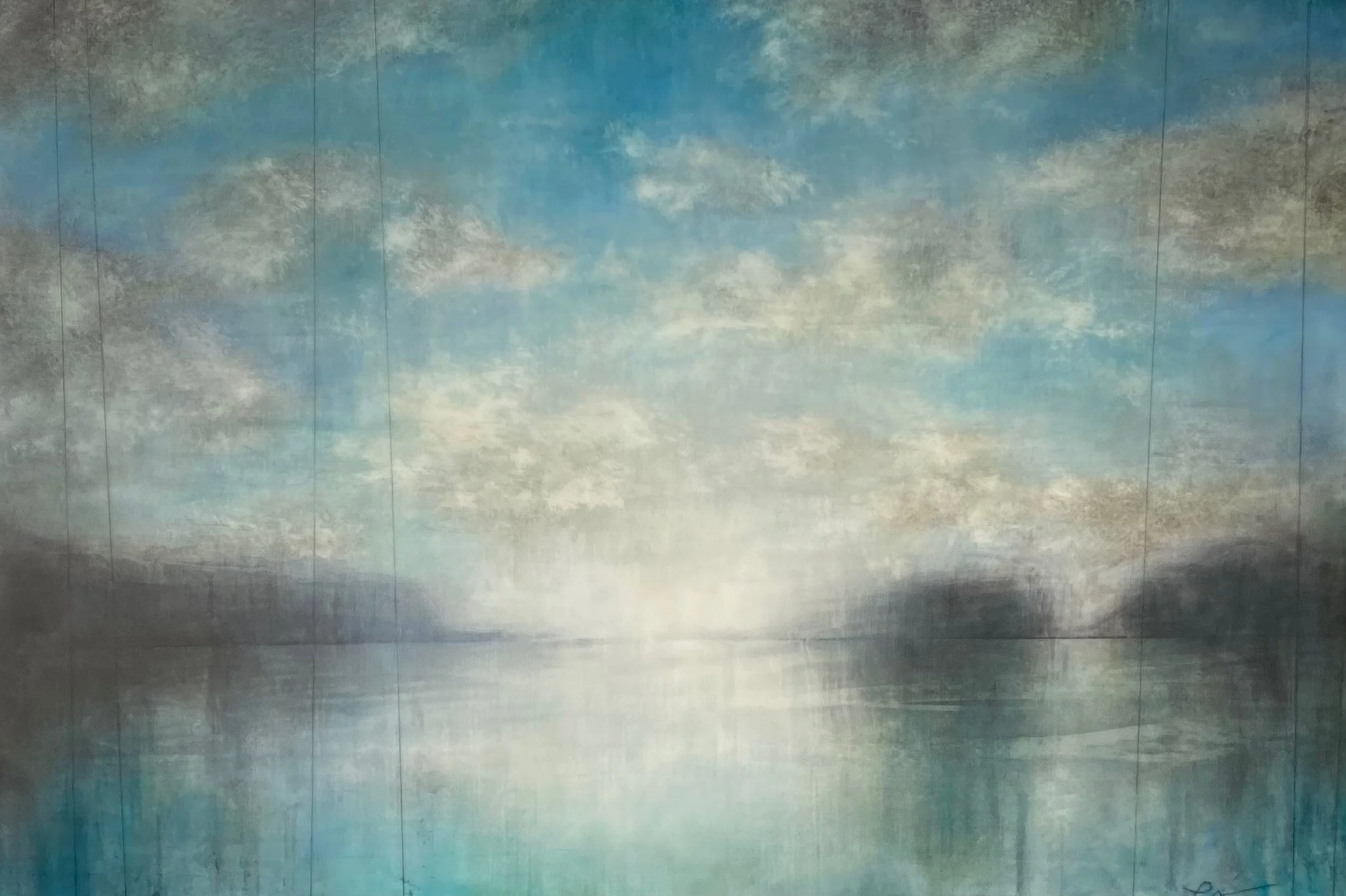 "Beryl Reflection" 20" x 30"