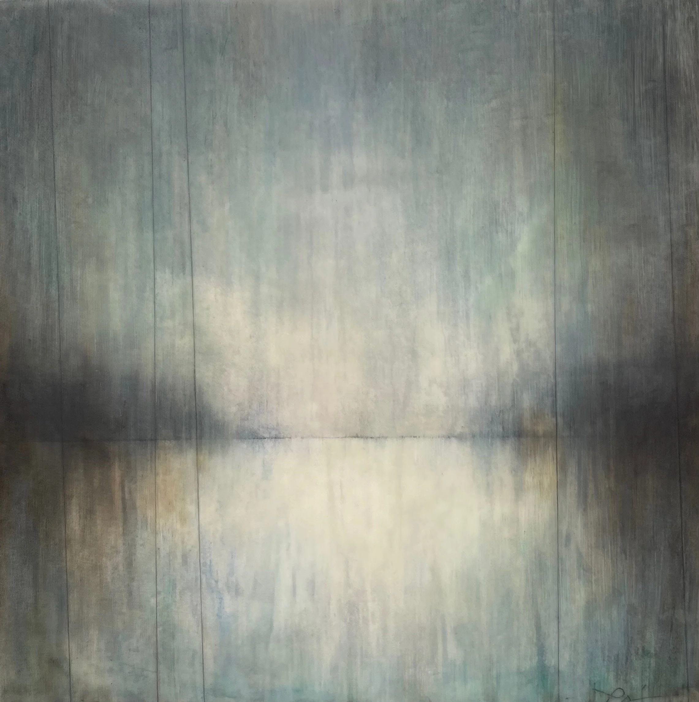 "morning coffee" 16" x 16"