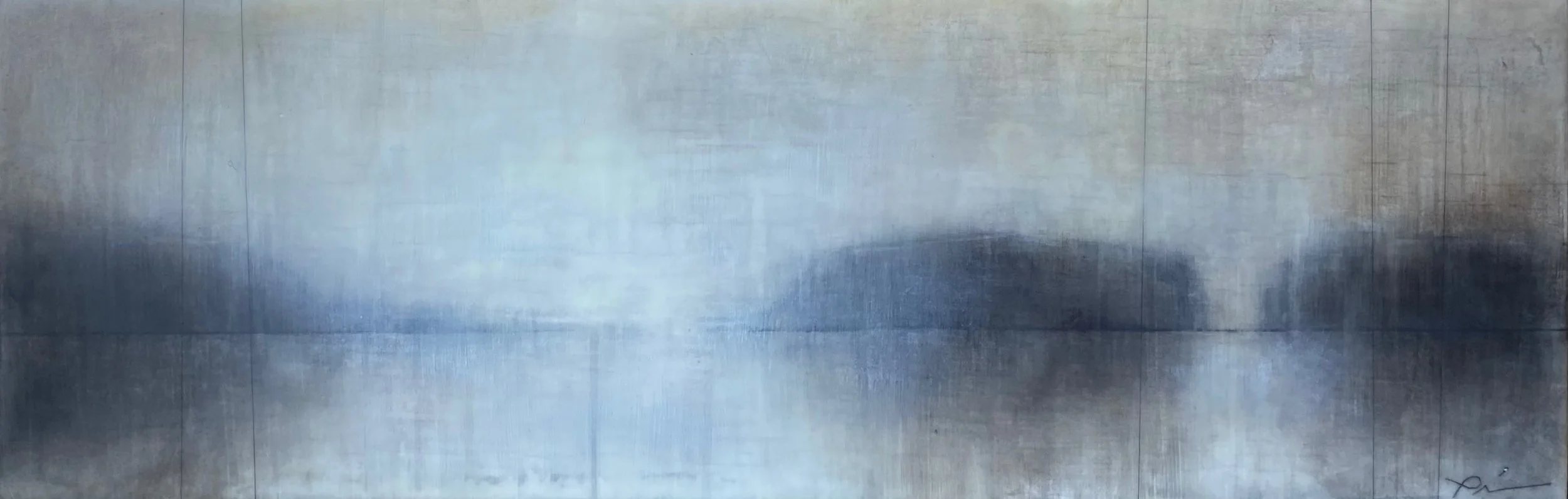 "deception study" 8" x 24"