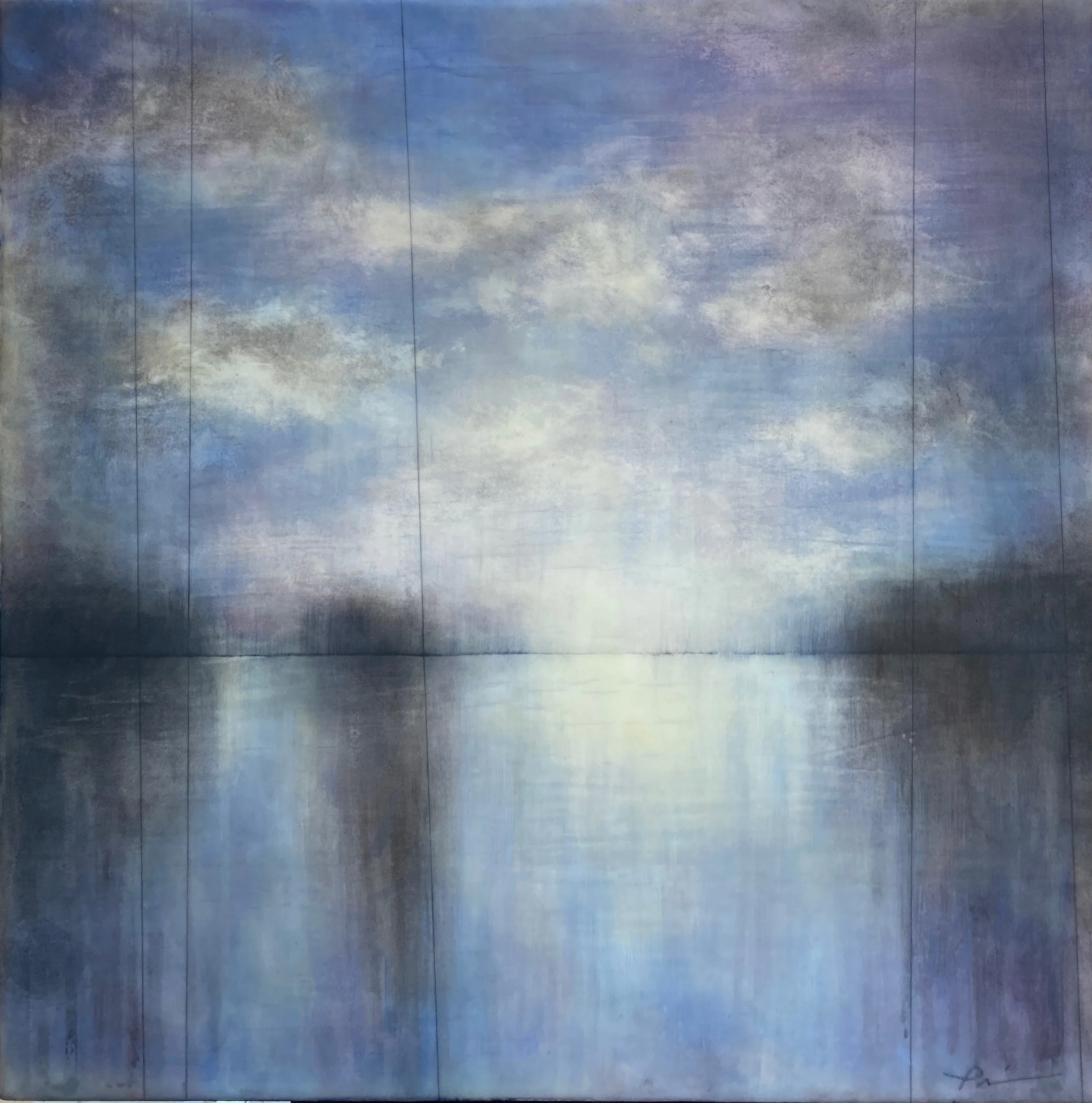 Lilac Reflection 20" x 20"