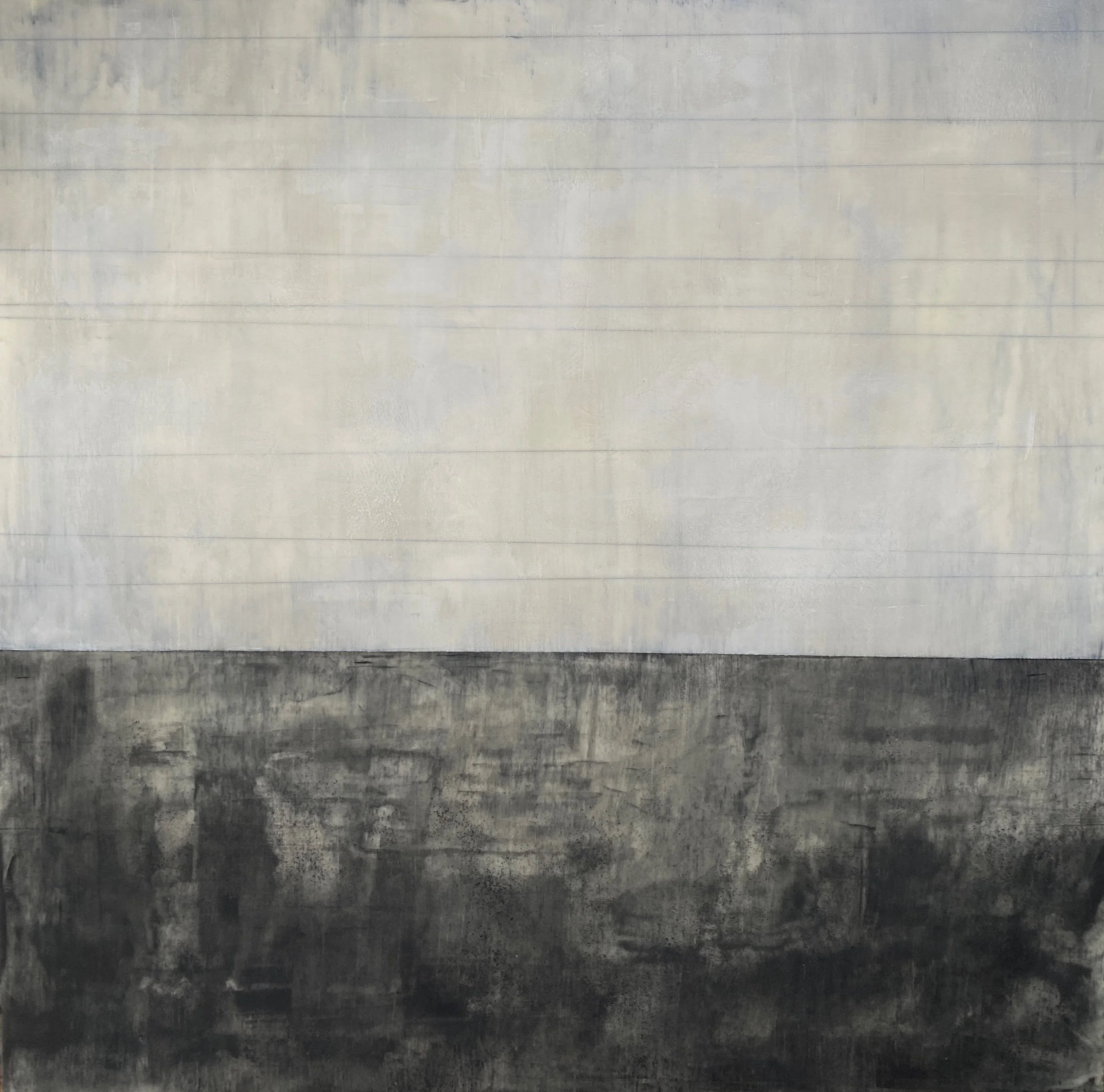 " Graphite Reflection" 30" x 30"