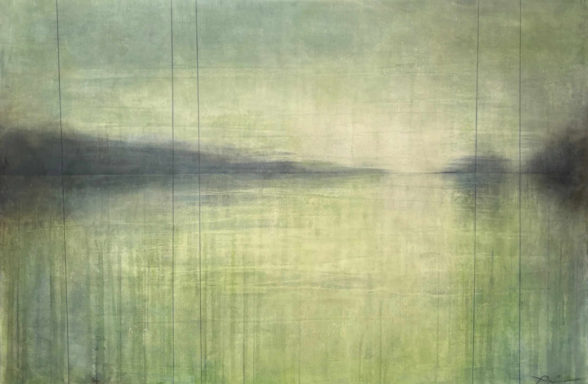 "Emerald Reflection" 20" x 30"