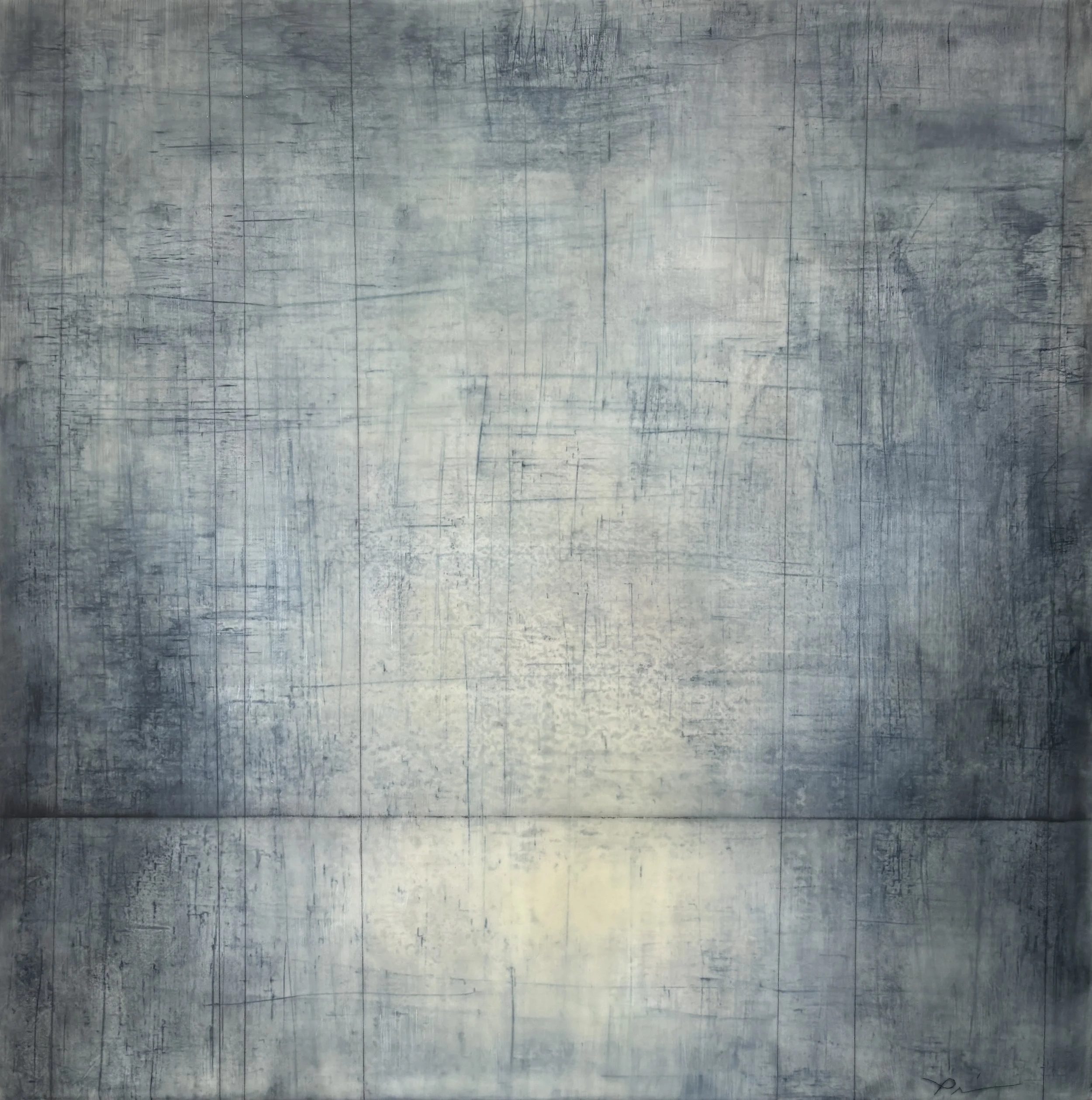 " Indigo Daybreak" 24" x 24"