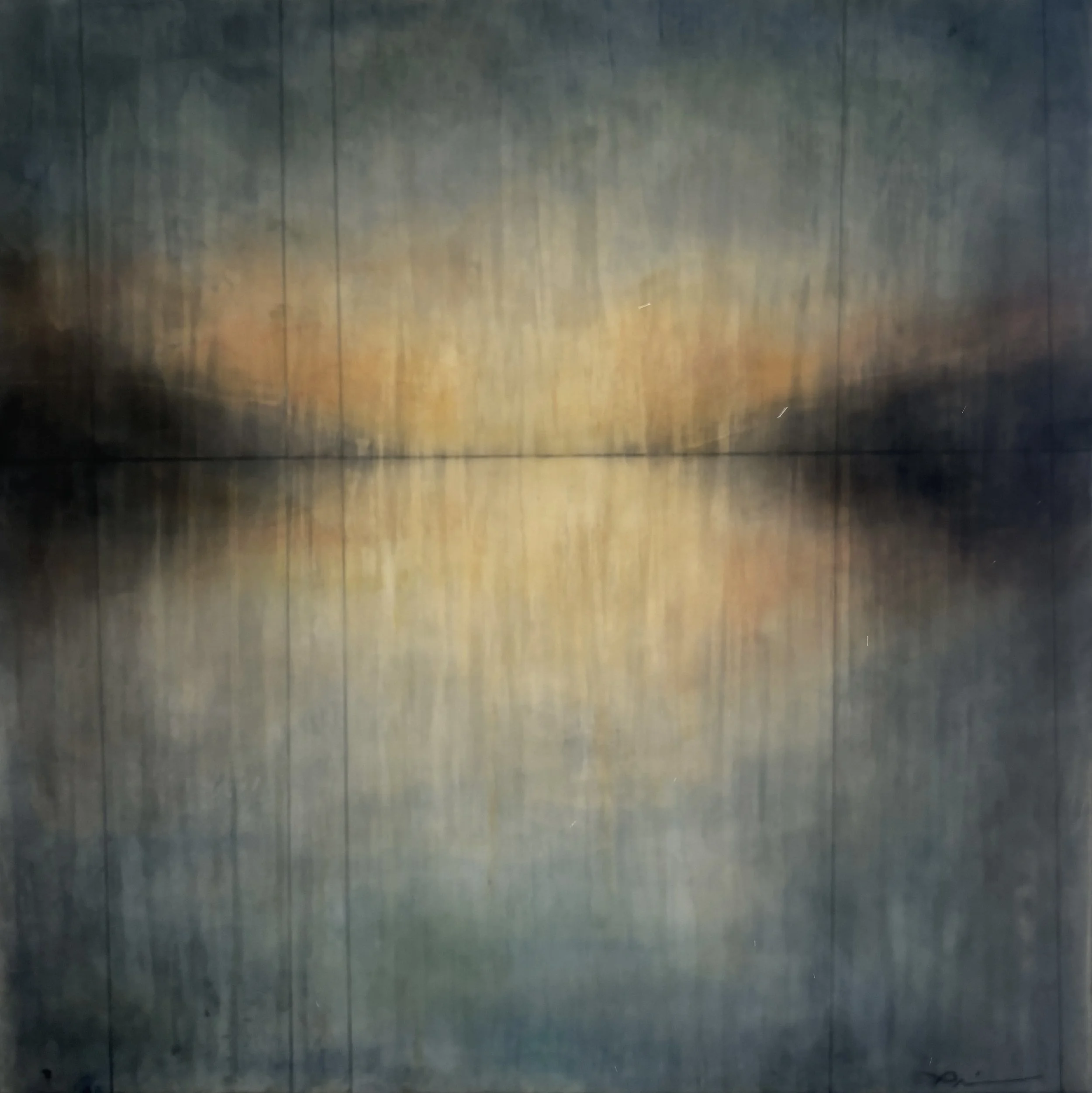 "Satsuma Blush" 24" x 24"