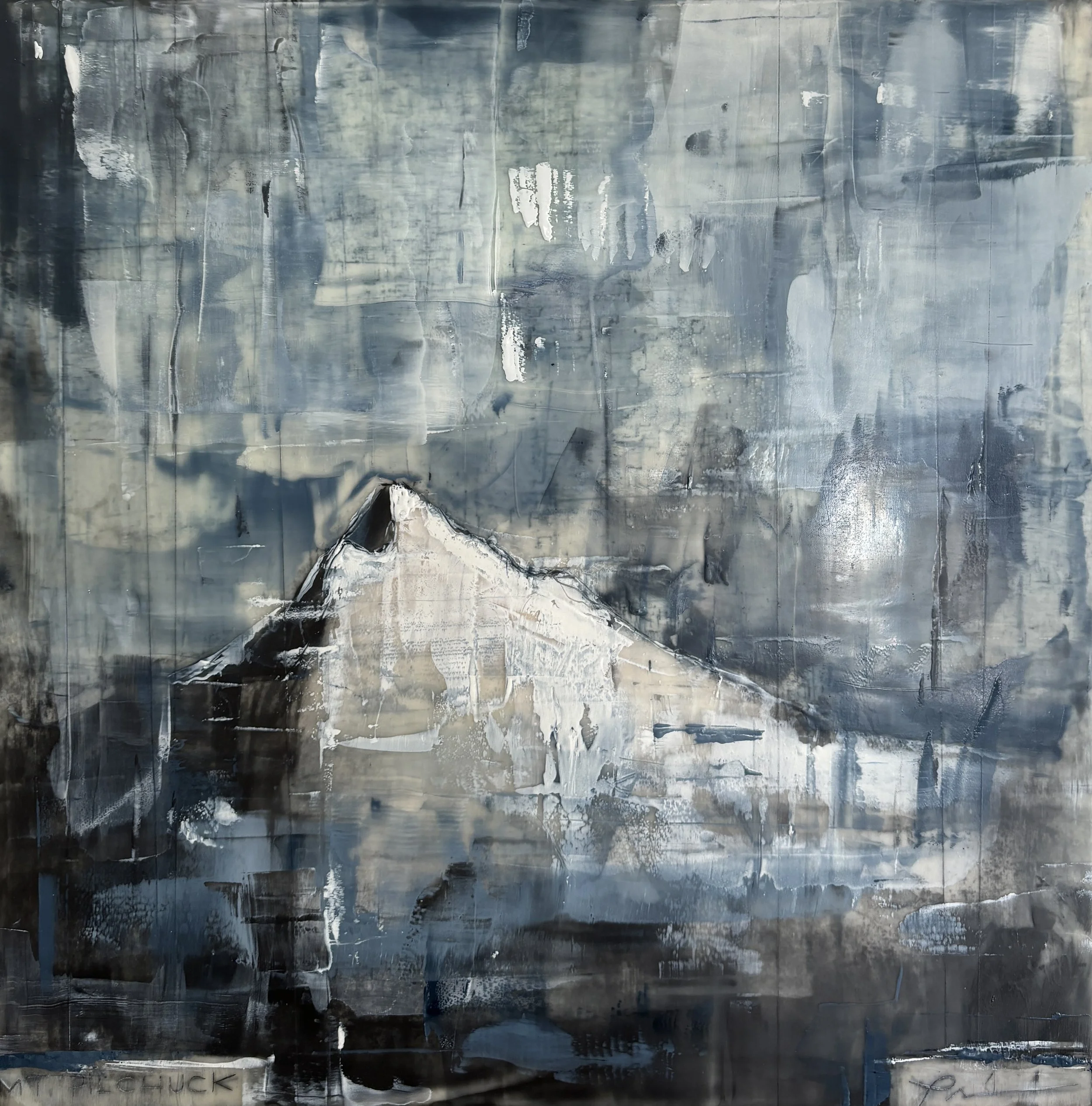 "Pilchuk Indigo" 16" x 16"