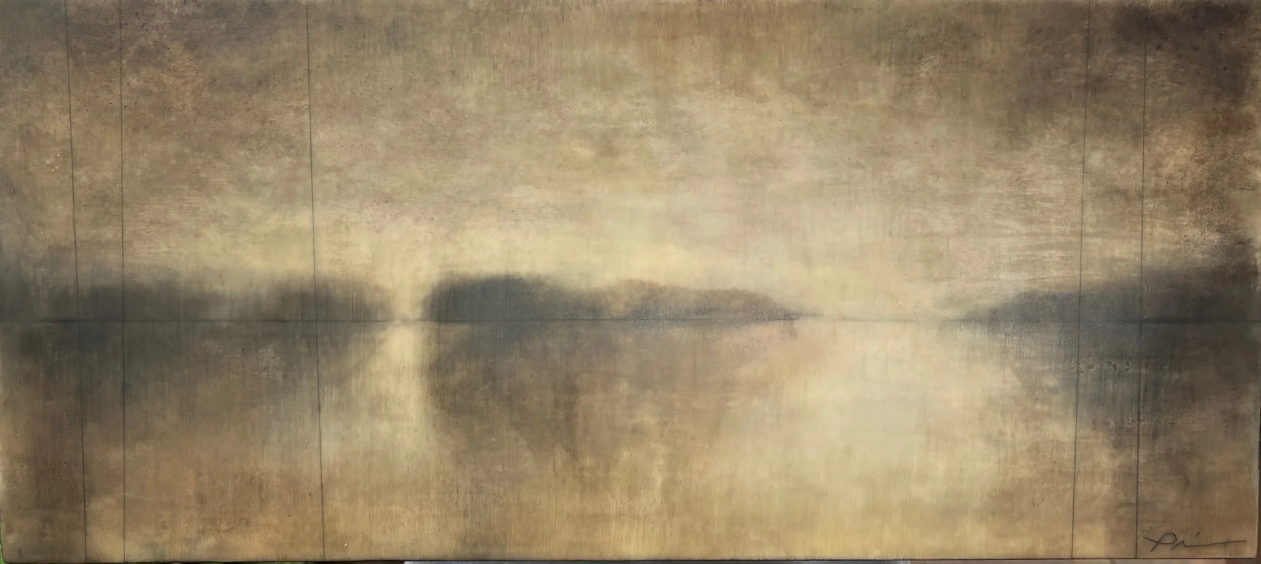 "Umber Ucluelet" 10" x 22"