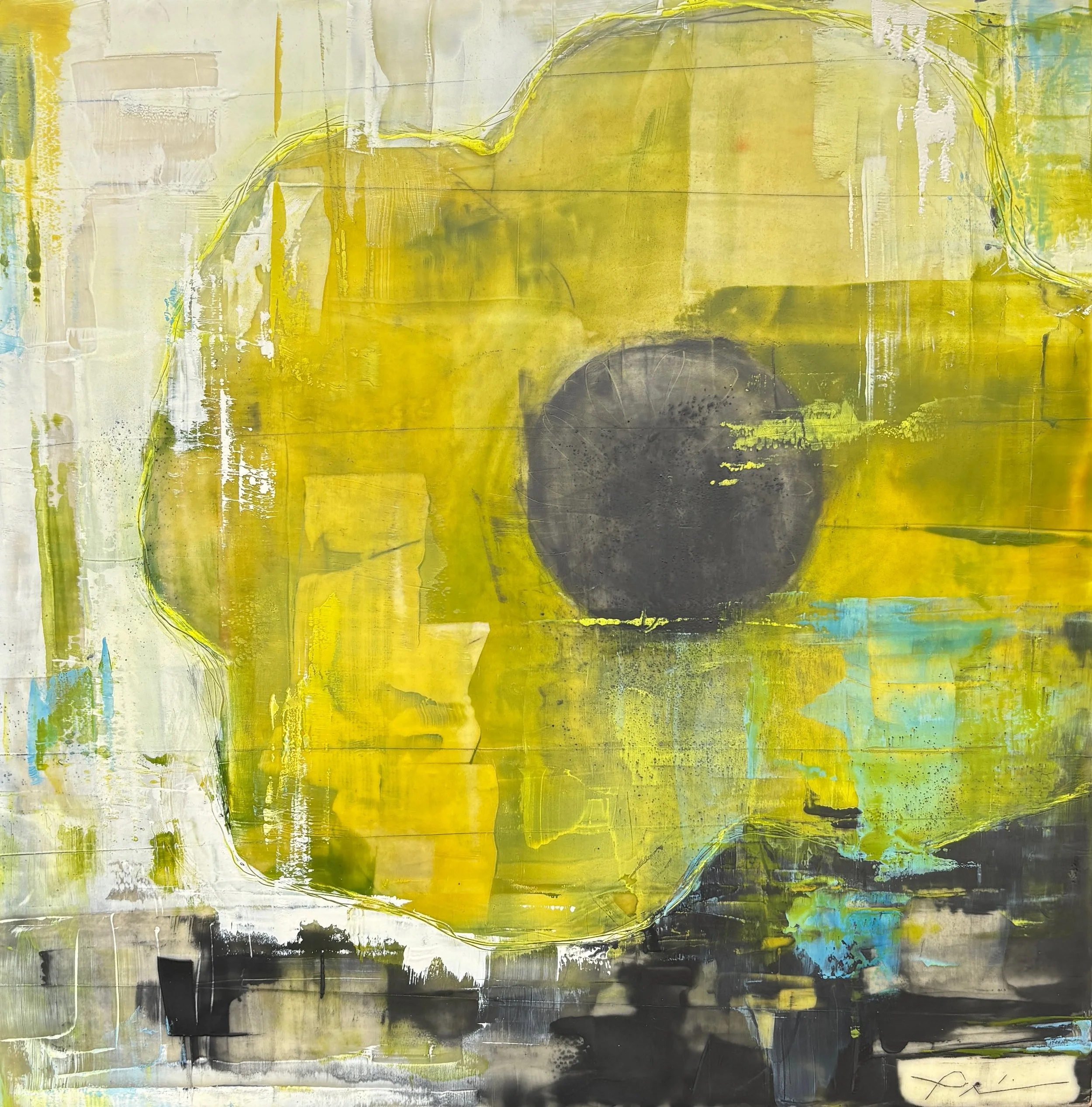 "Kelp Blossom" 16"x16"