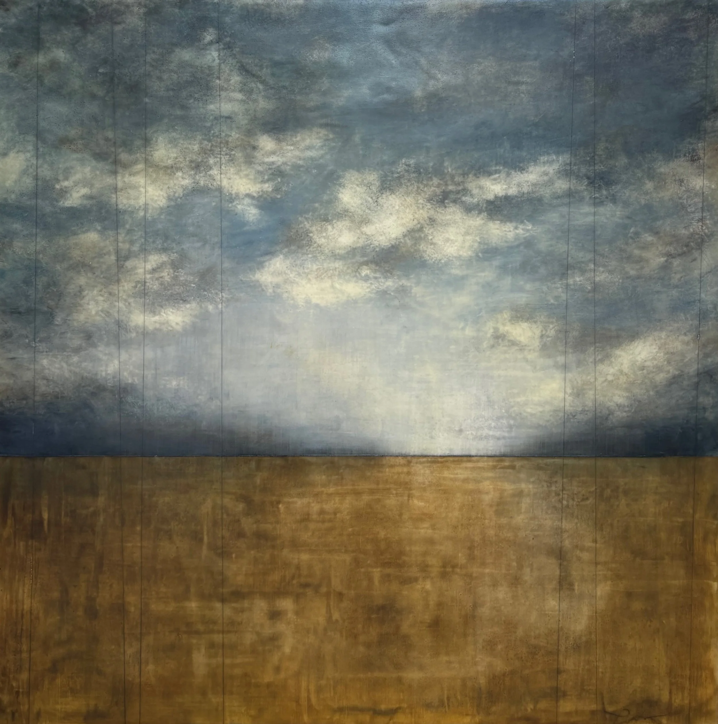 "Umber Daybreak" 24" x 24"