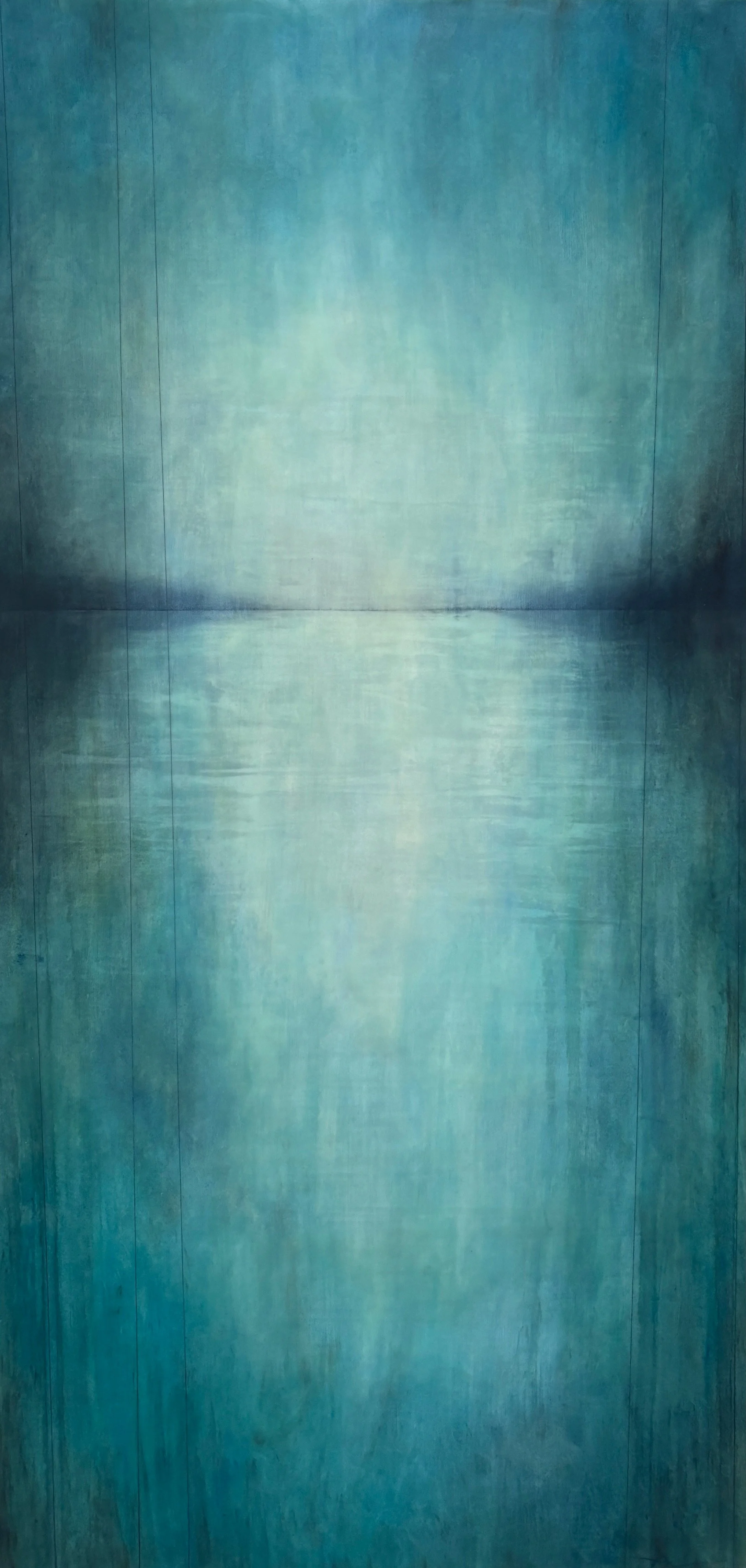 "Viridian Deep" 48" x 24"