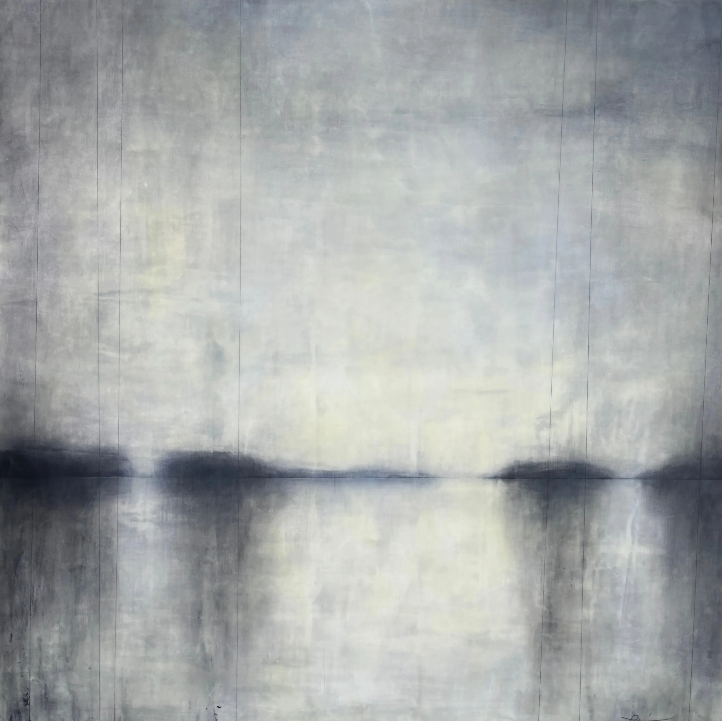 Pewter Passages 36" x 36"