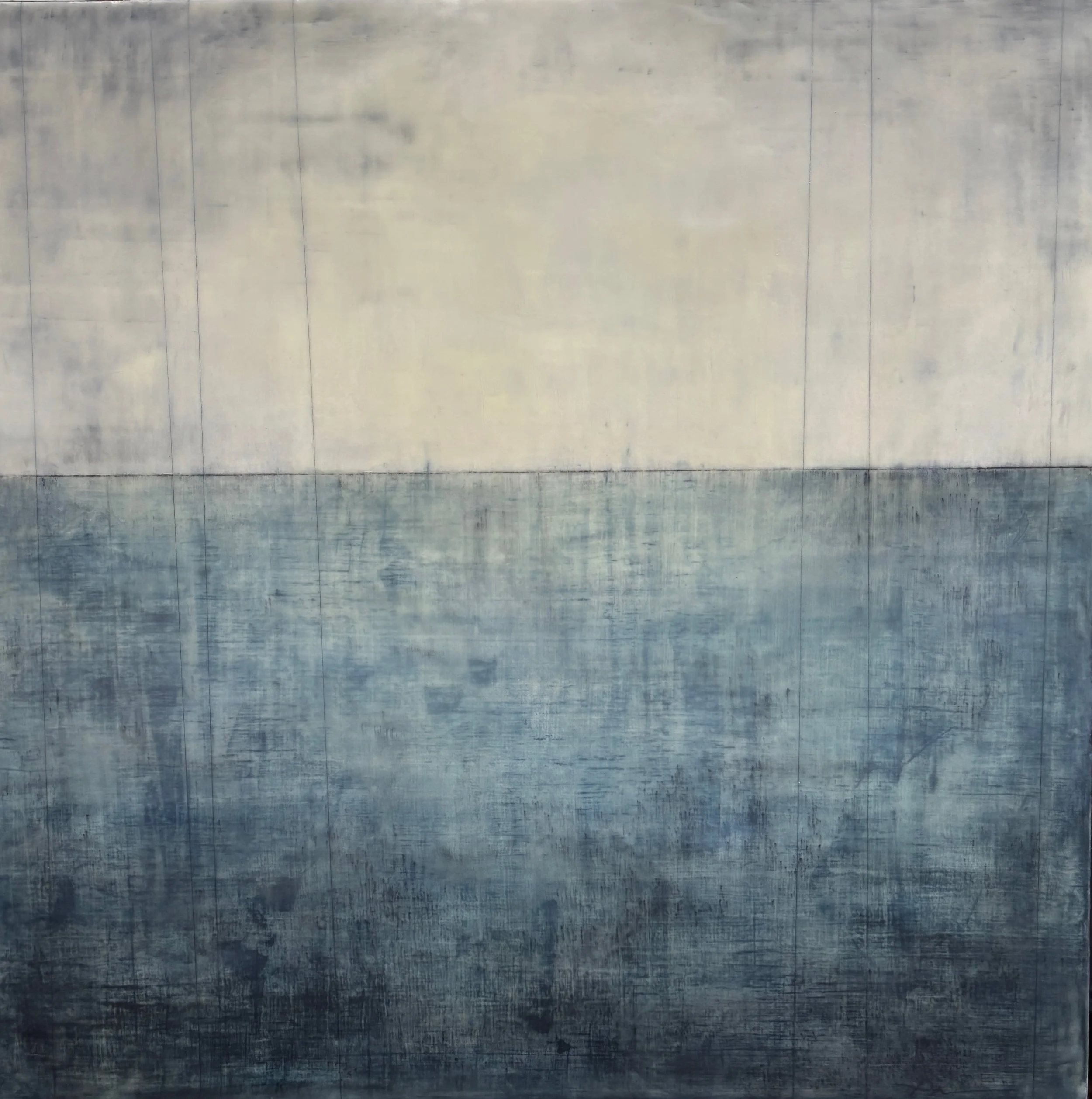 Indigo Horizon 24" x 24"