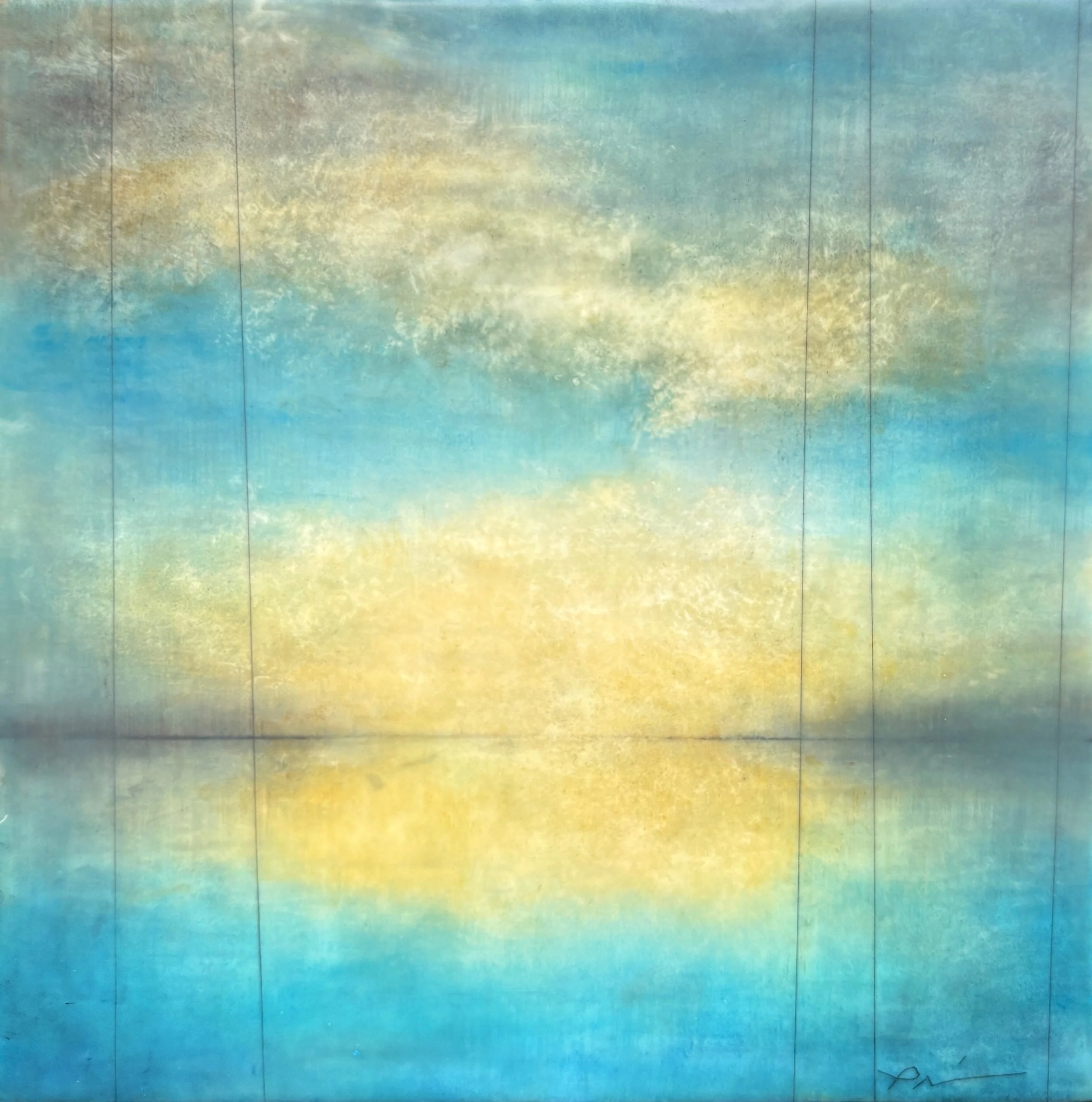 Guilded Cobalt 12" x 12"