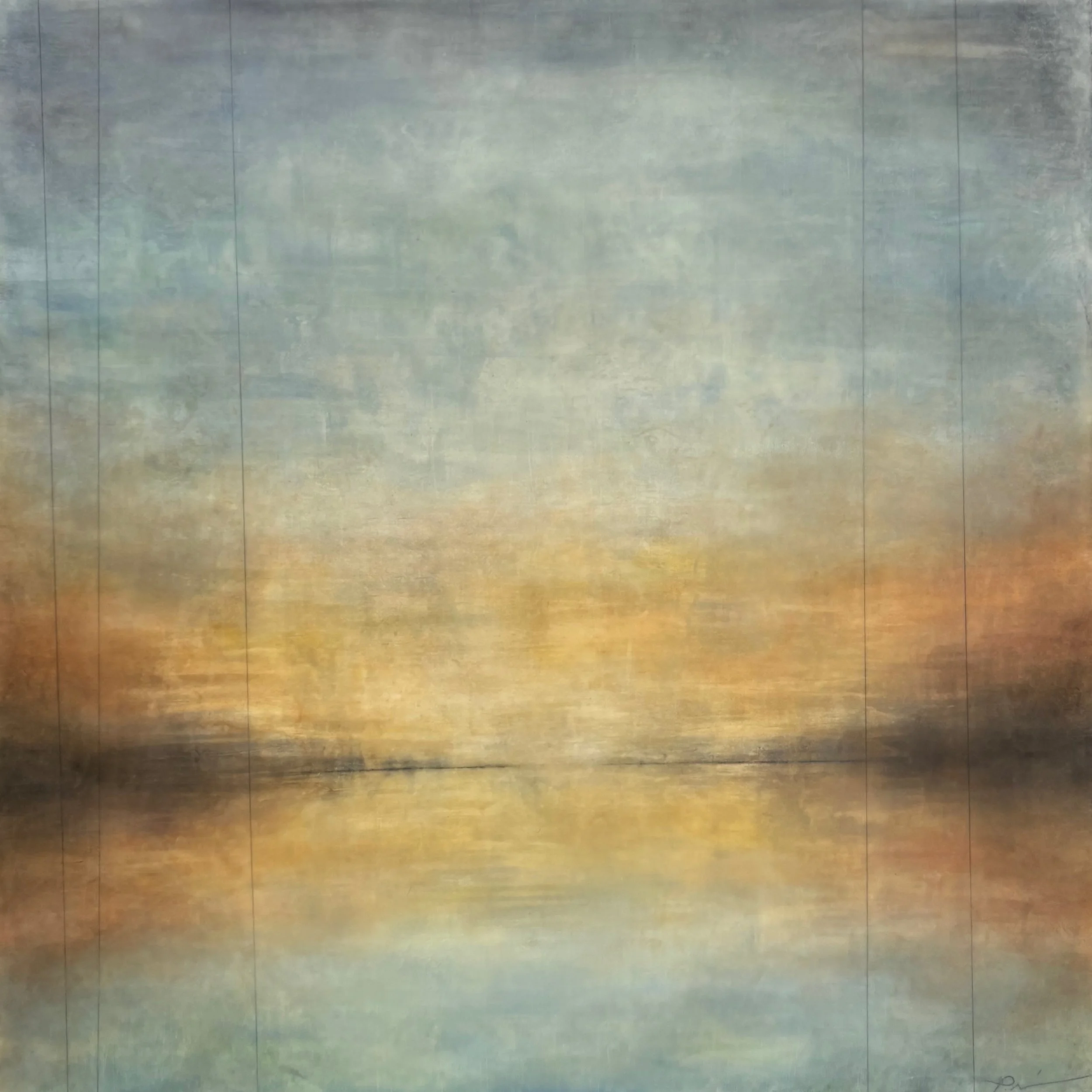 "Satsuma Reflections" 24" x 24"
