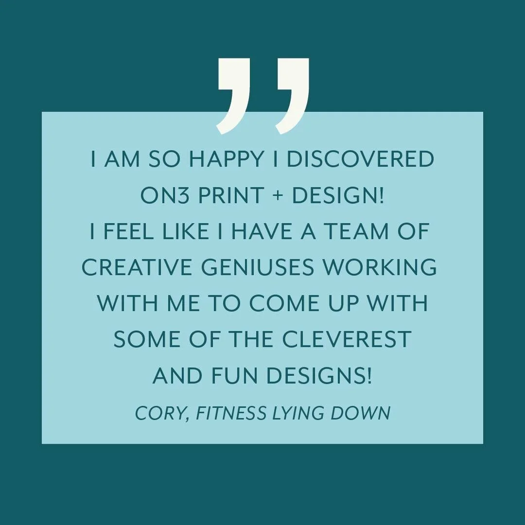 We love working with local businesses! 

Reviews like these drive us to...☀️ 
👉push the limits
👉make awesome designs 
👉and bring your ideas to life! 

@fitnesslyingdown has been a fantastic business to work with over the past few years. We love th