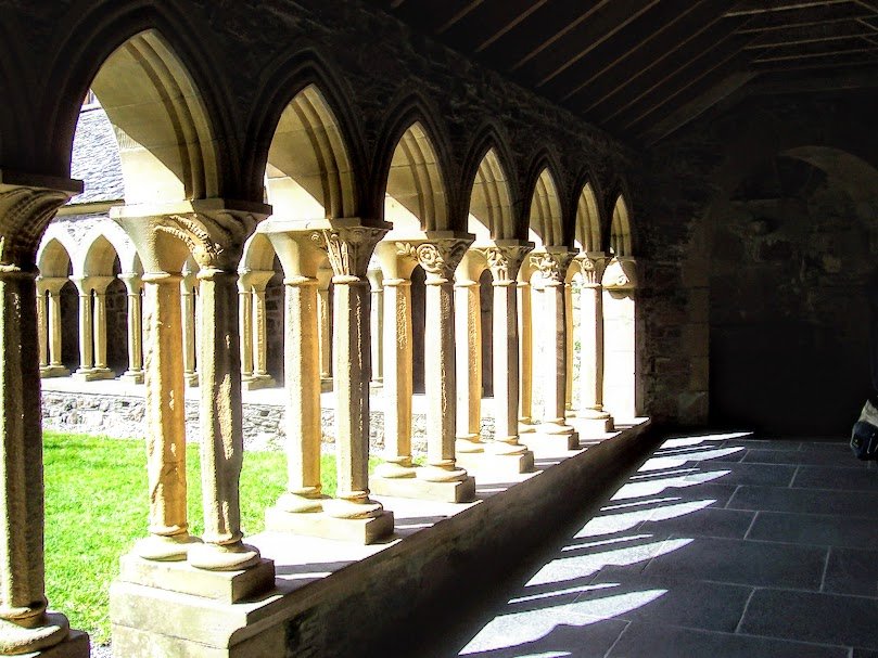Iona Abbey - Inner Courtyard