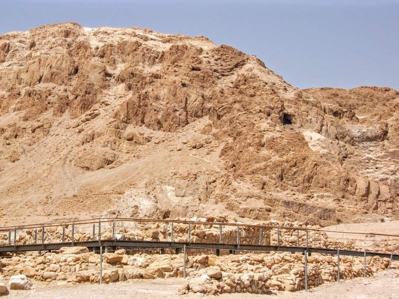 Qumran Cave - Location of Dead Sea Scrolls