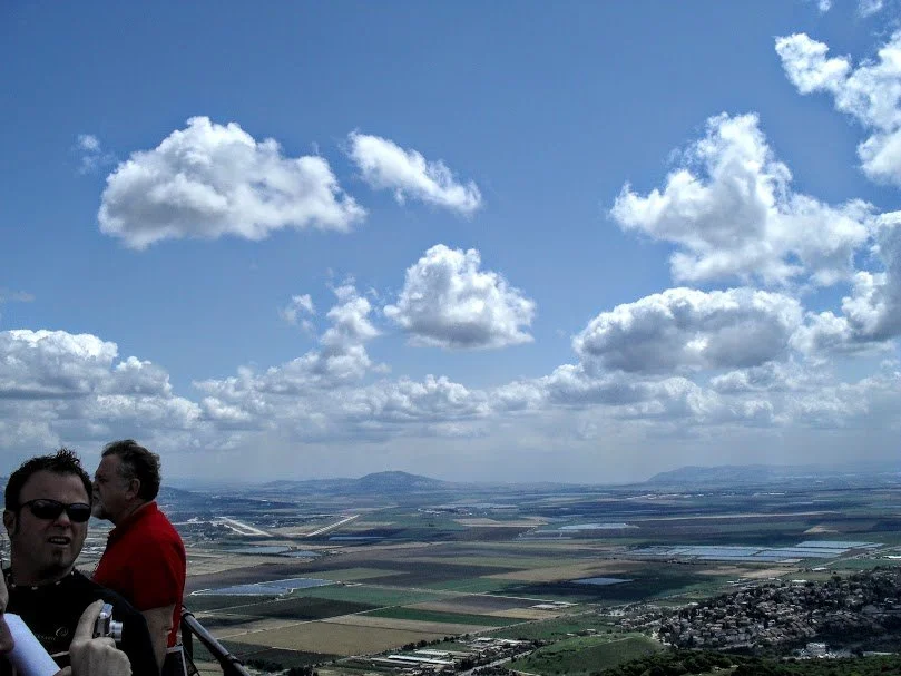 Mount Carmel Overlook of Jezreel Valley