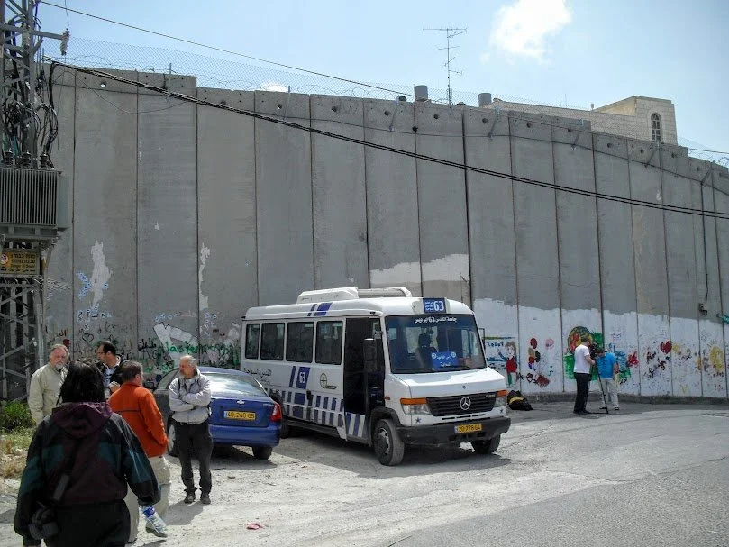 Separation Fence in East Jerusalem