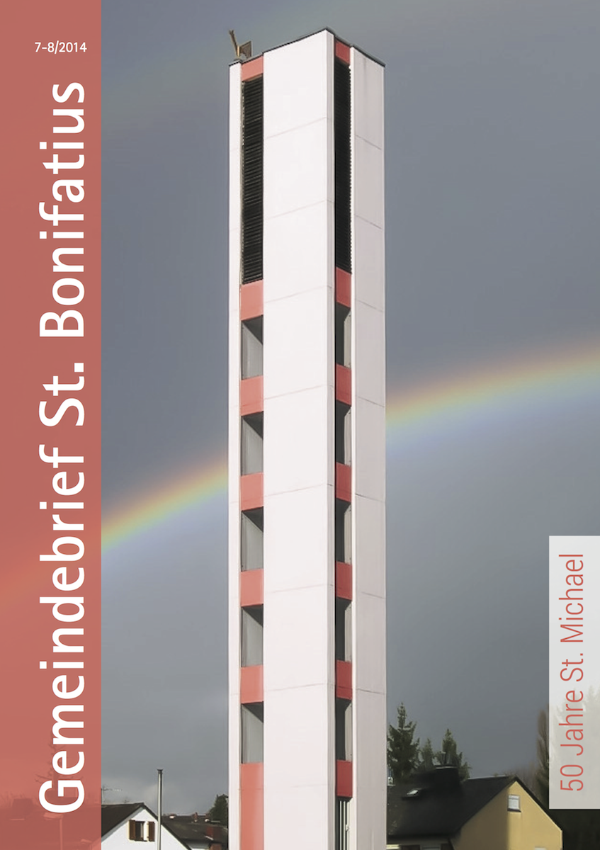 Titelseite des Gemeindebrief 7-8/2014