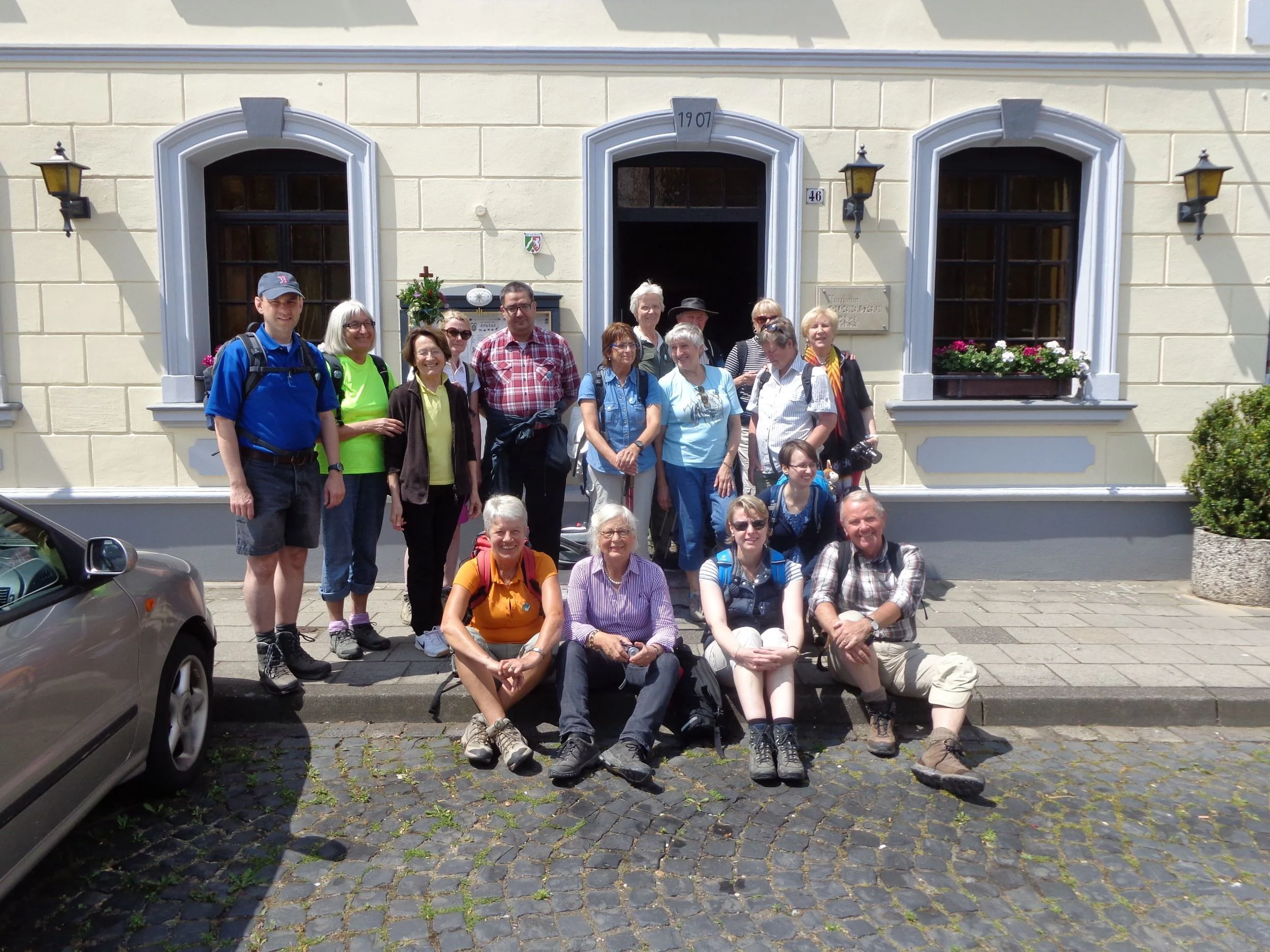 Gruppenfoto. Alle Bilder in diesem Artikel von Christine Unger