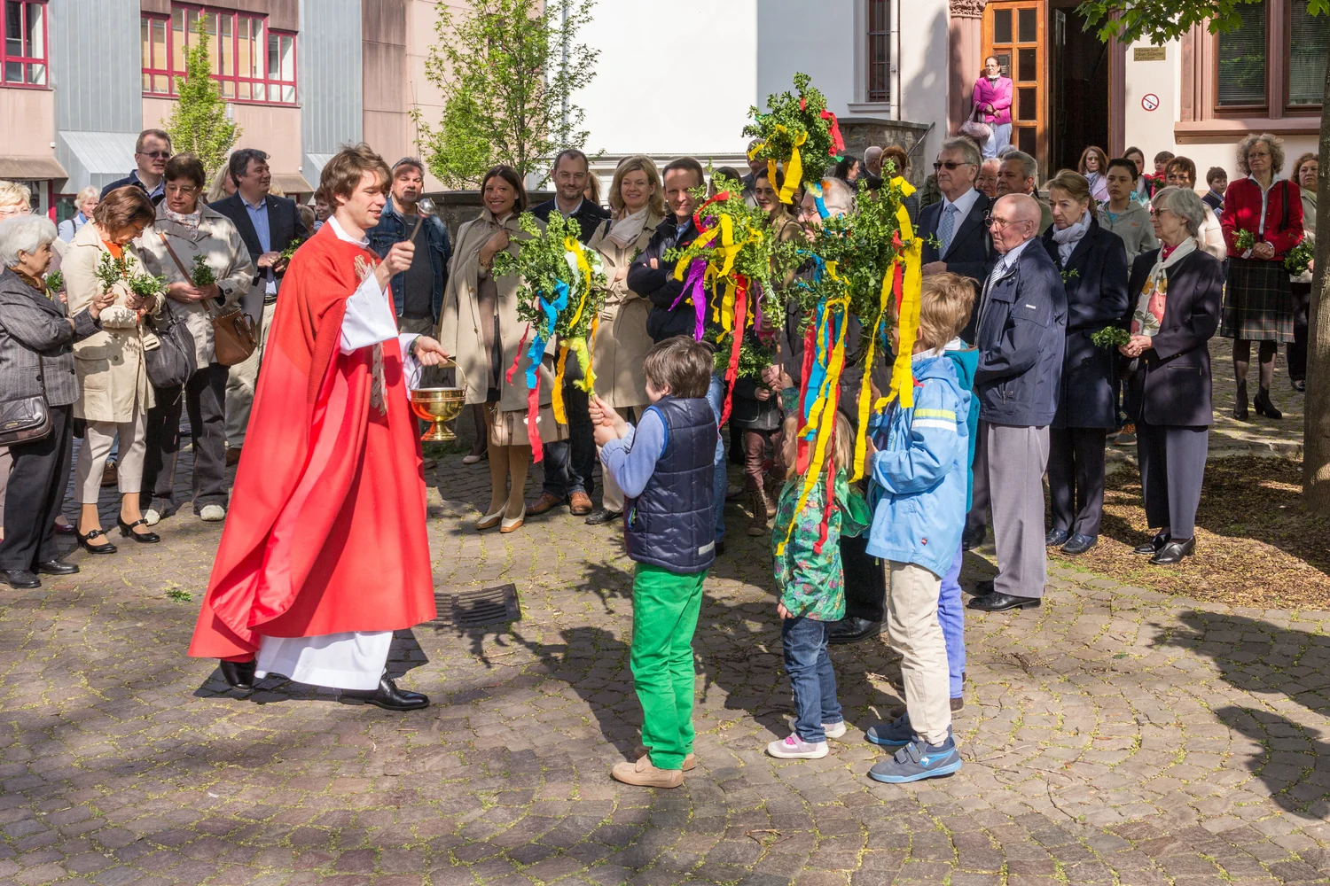 Palmsonntag St Bonifatius Wiesbaden