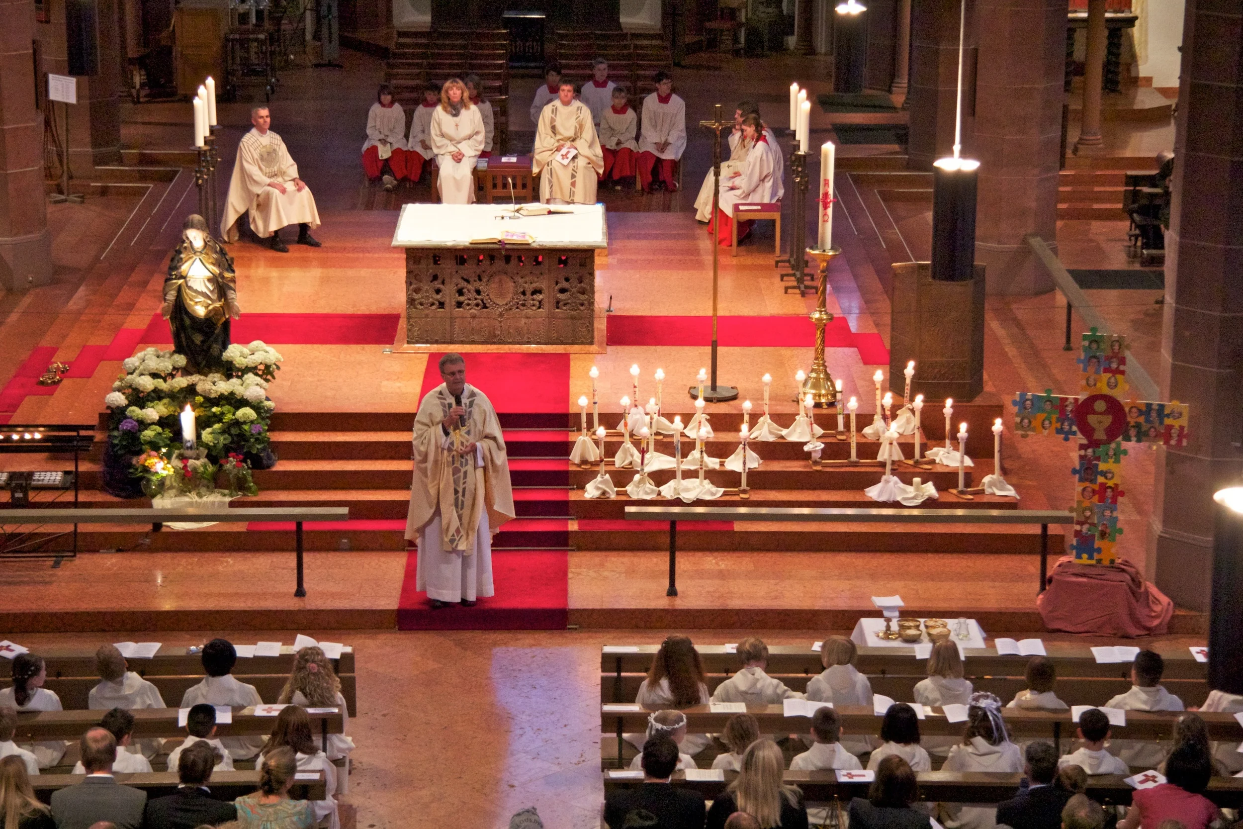 Erstkommuniongottesdienst 2012 in St. Bonifatius. Bild: B.Dahlhoff