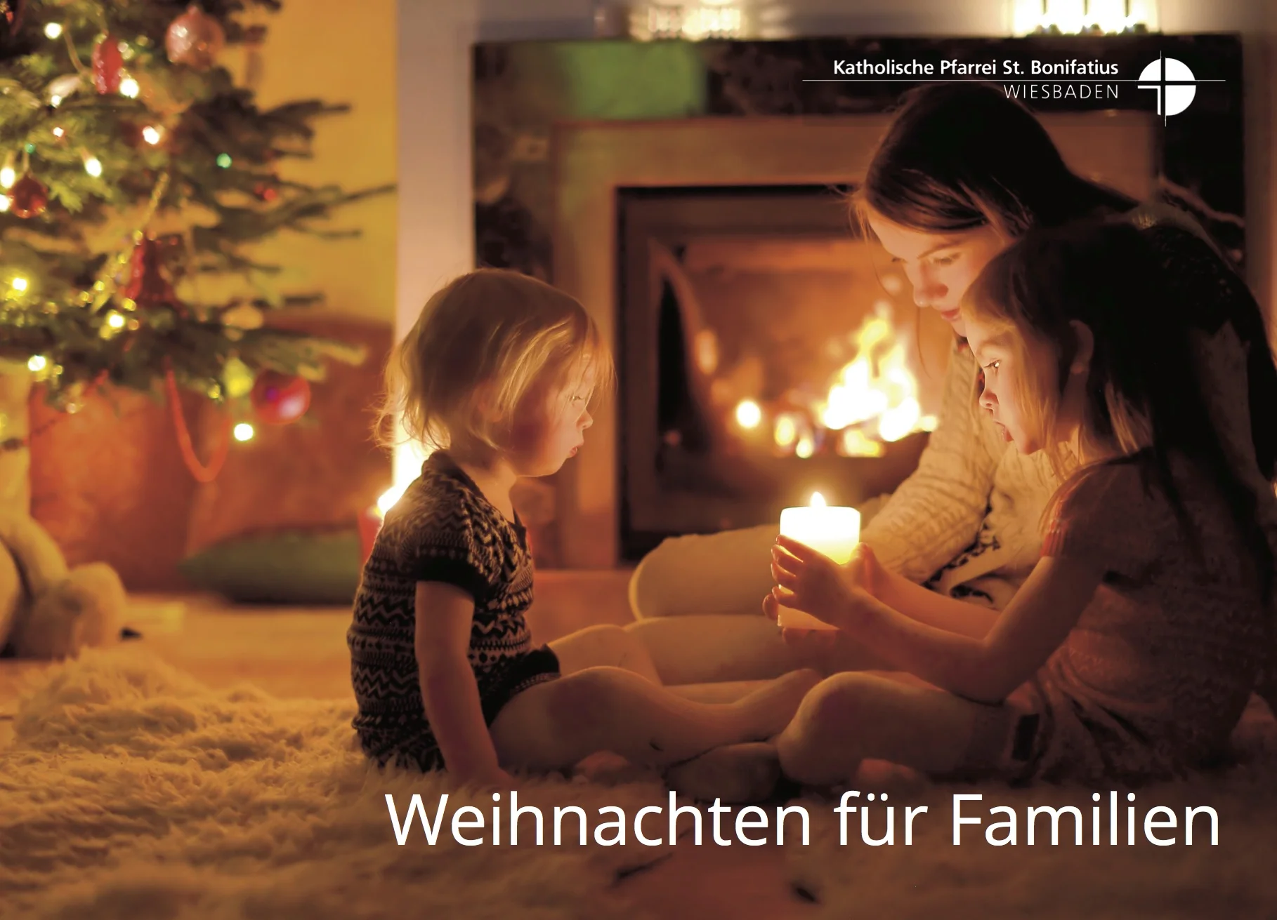 Am Nachmittag des Heiligen Abends finden in unseren Kirchen viele Gottesdienste für Familien statt. 