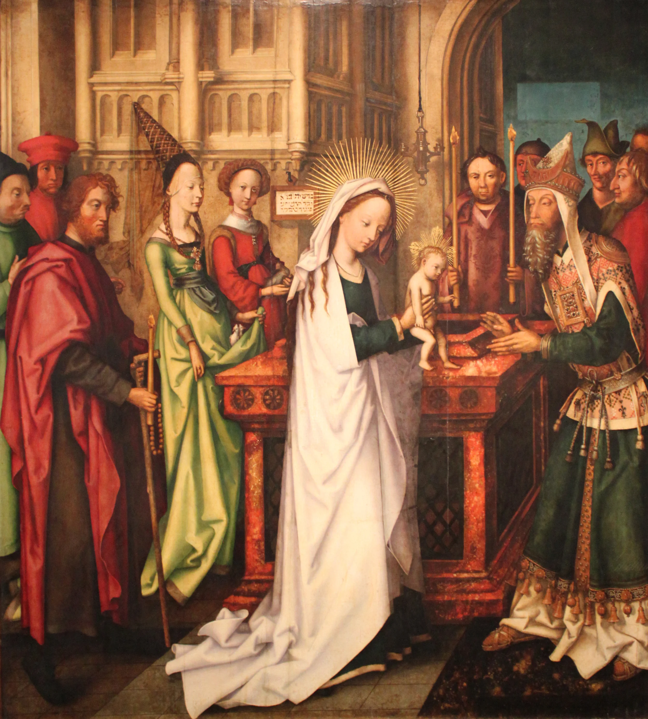 Bild: Darstellung des Herrn (Hans Holbein der Ältere, 1501, Hamburger Kunsthalle)