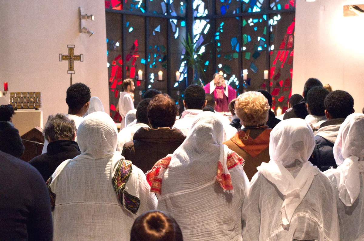 Eritreische Christen zu Gast in St. Michael