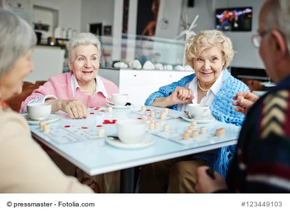Pastime in cafe