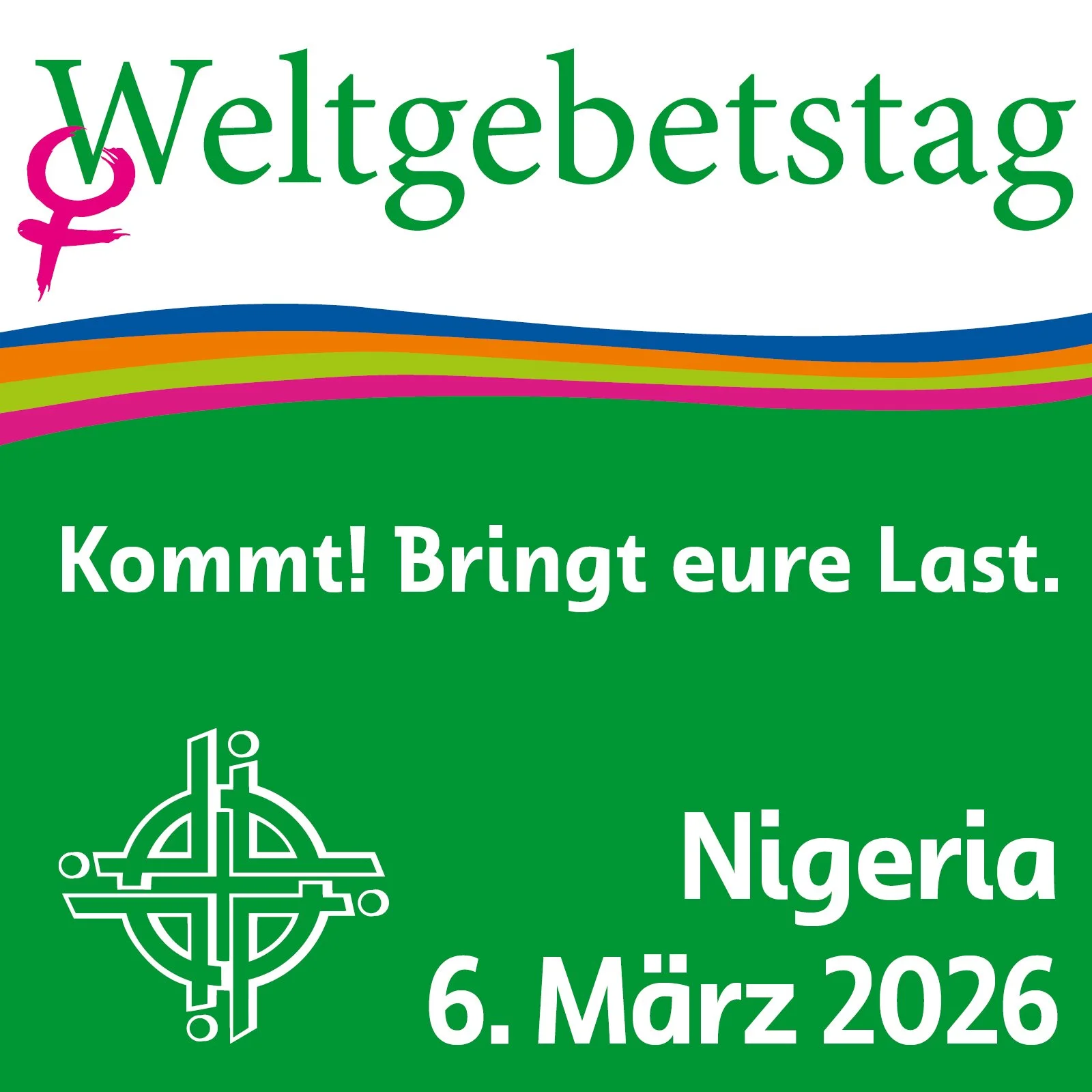 Weltgebetstag 2026 in Wiesbaden: „Kommt! Bringt eure Last“
