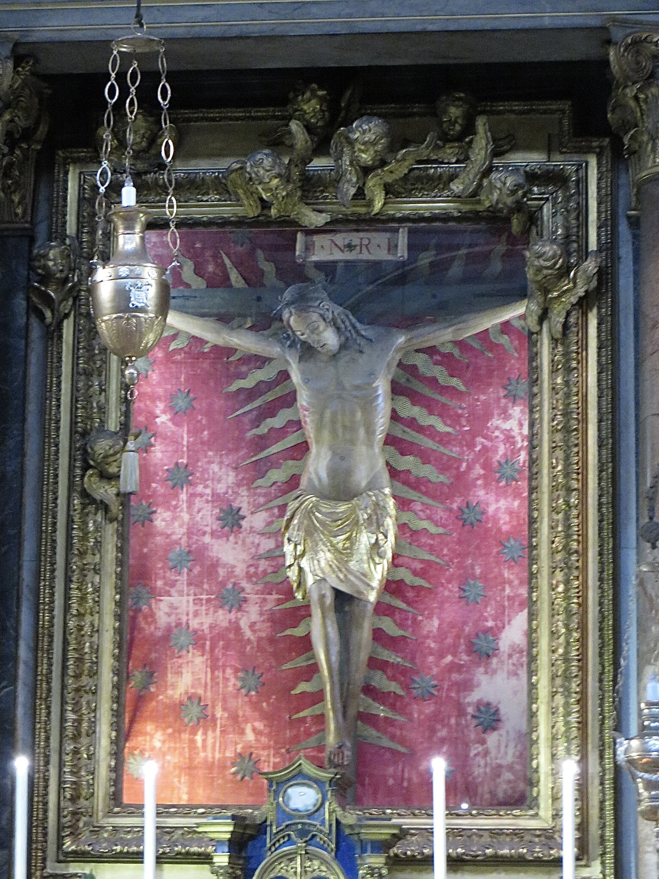 Pilgerort der Hoffnung –  Pestkreuz in San Marcello al Corso