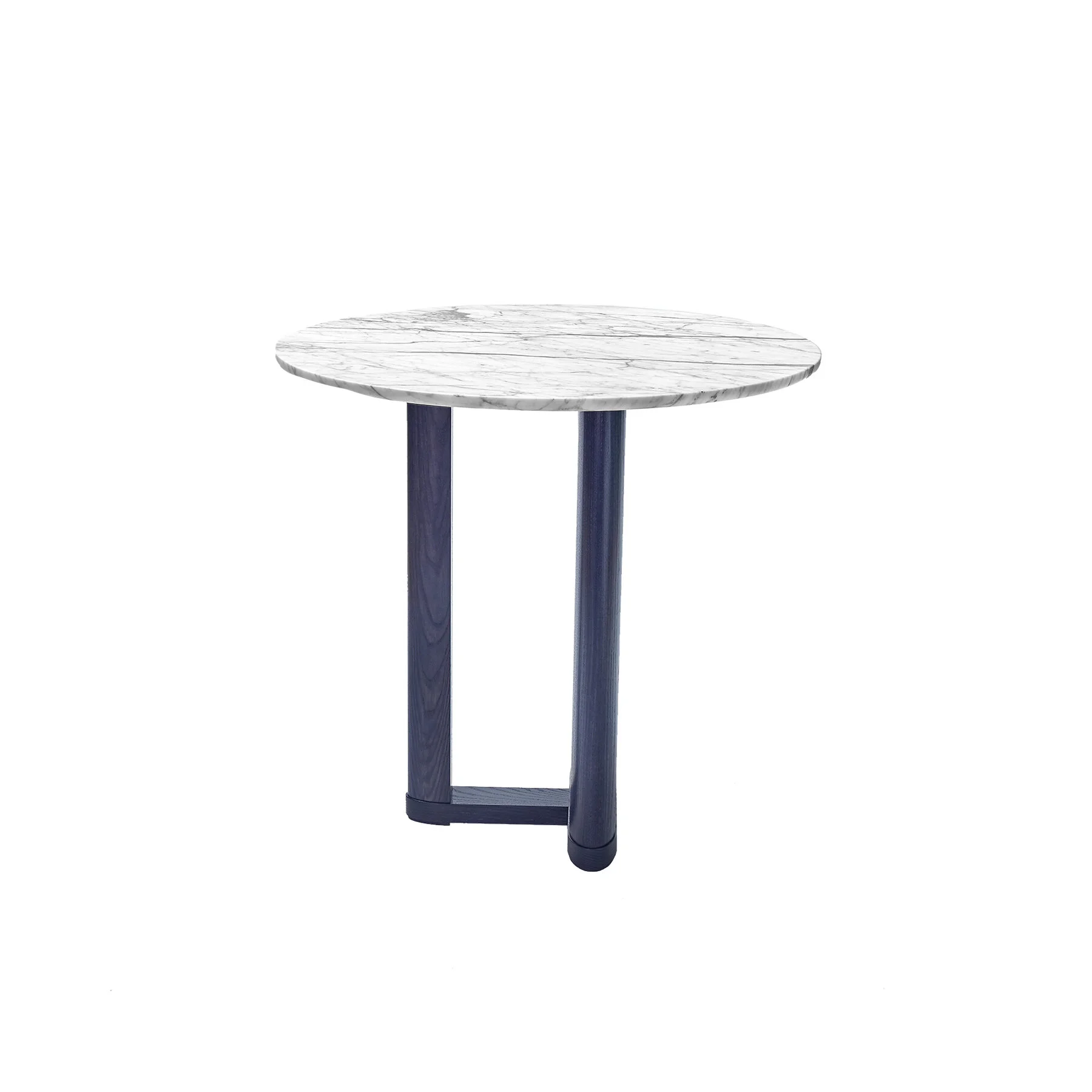 Hull Pedestal Table | Marble Top Accent Table | O&G Studio