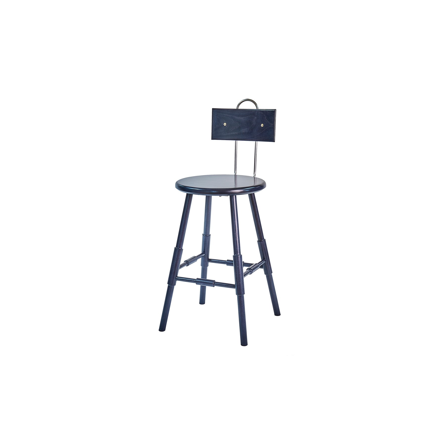 ATLANTIC STOOL WITH BACK 24" - $1,190