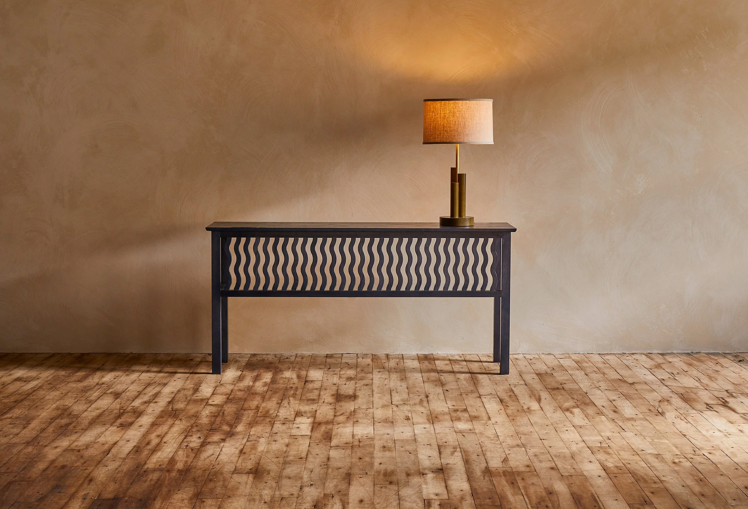 Rill Console | Designer Wooden Console Table | O&G Studio