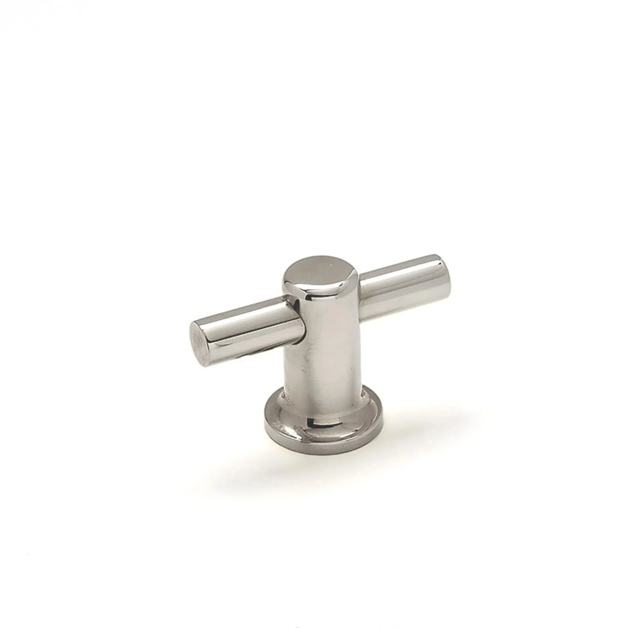 CLEAT T-PULL - POLISHED NICKEL