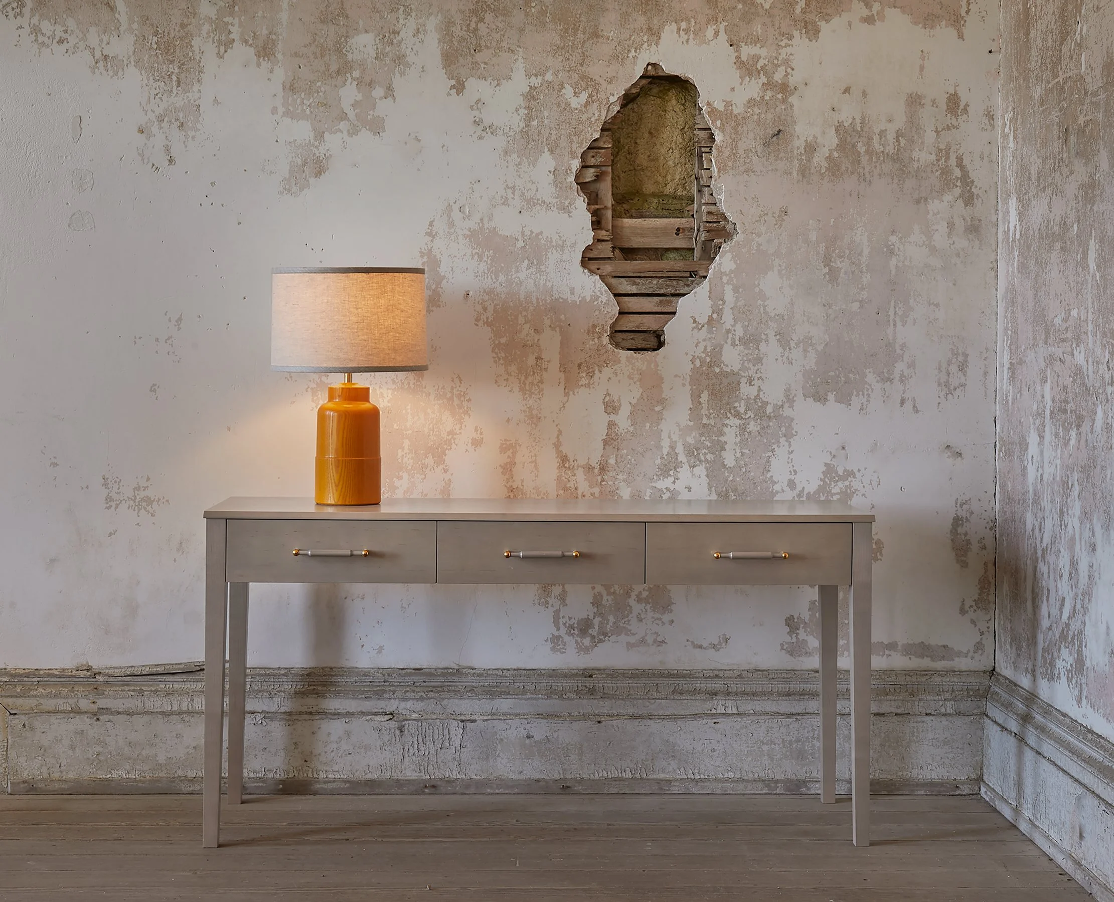 ATLANTIC CONSOLE-ASH-SALT POND-SWANSEA TABLE LAMP-ASH-TUMERIC-CAPTAINS QUARTERS.jpg