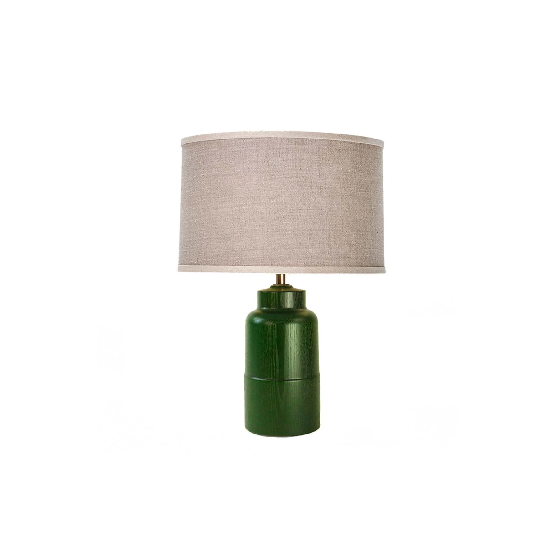 SWANSEA LAMP - HUNTER GREEN STAIN ON ASH WOOD.jpg