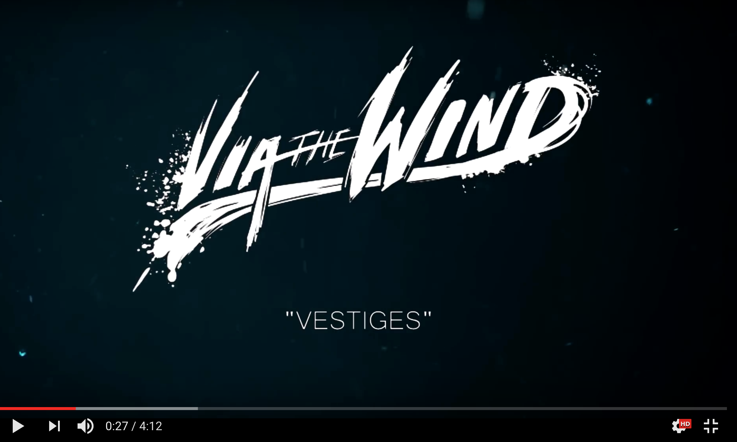 Band Logo for Via the Wind