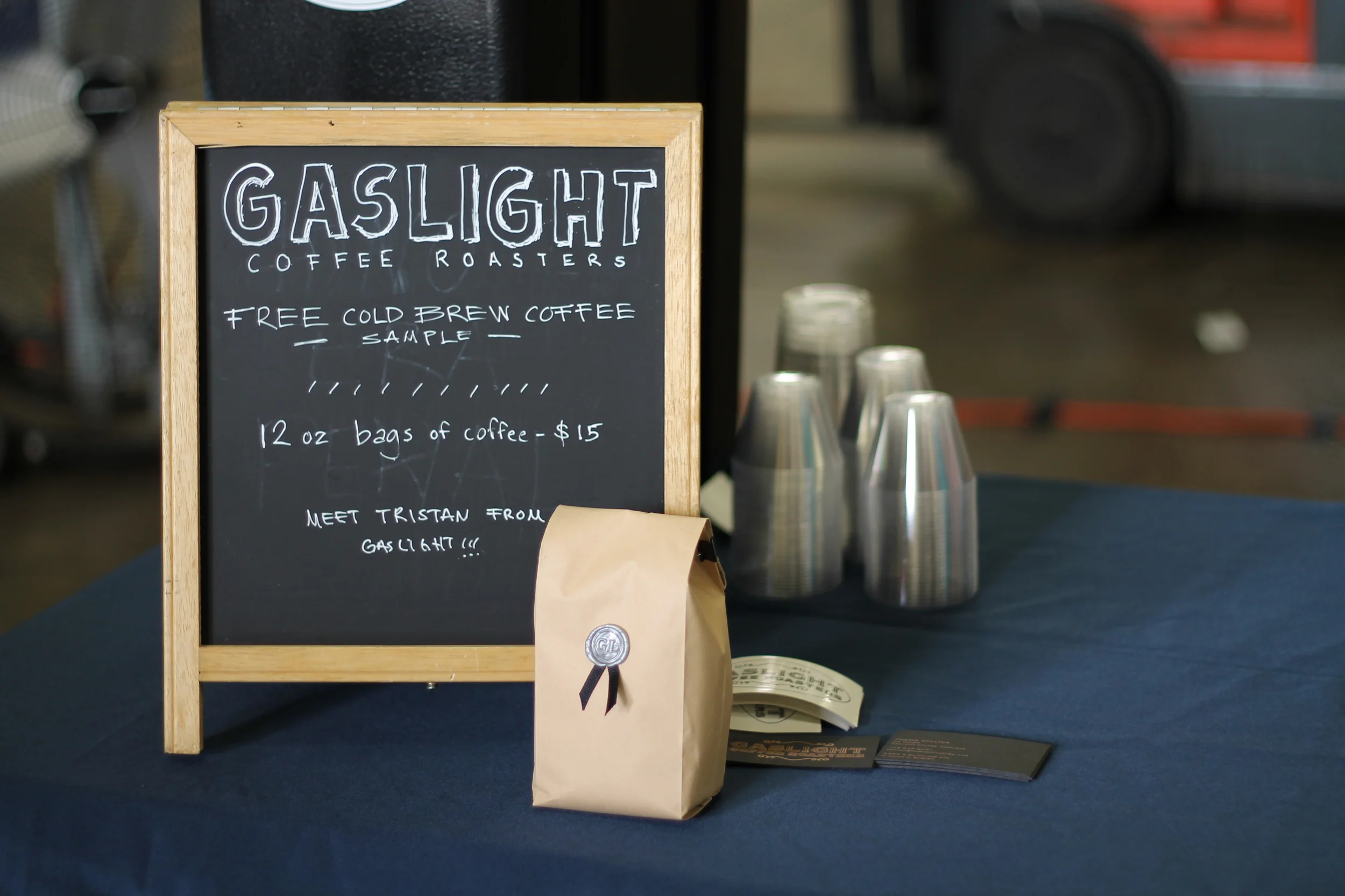   Cold brew samples courtesy Gaslight Coffee Roasters, who also custom roasted the coffee used in Yodo.  