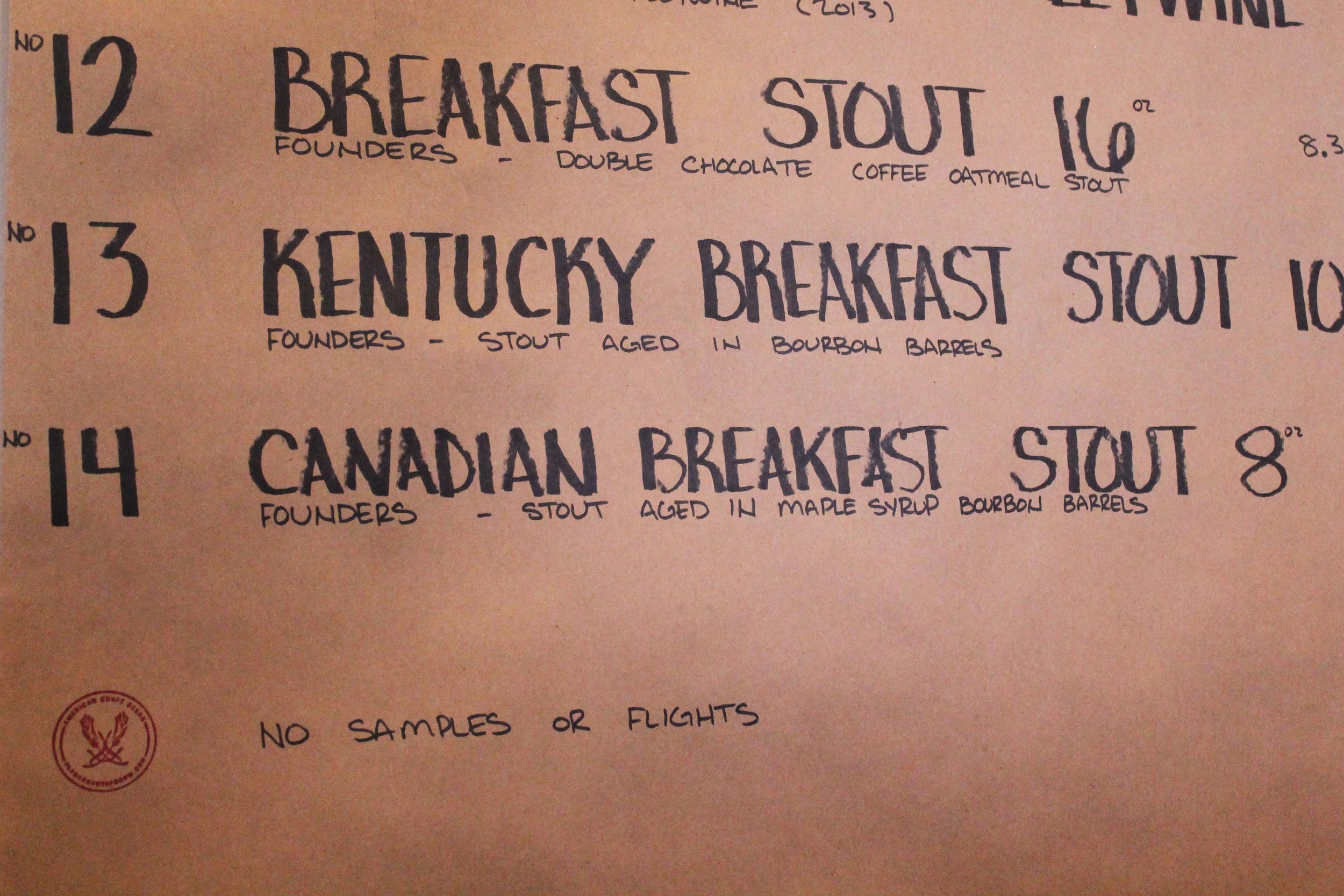 Heavy hitters at 11am. But it's brunch, so...