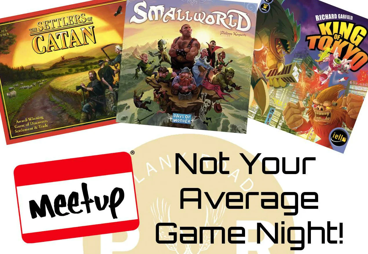 Not Your Average Game Night - July Edition