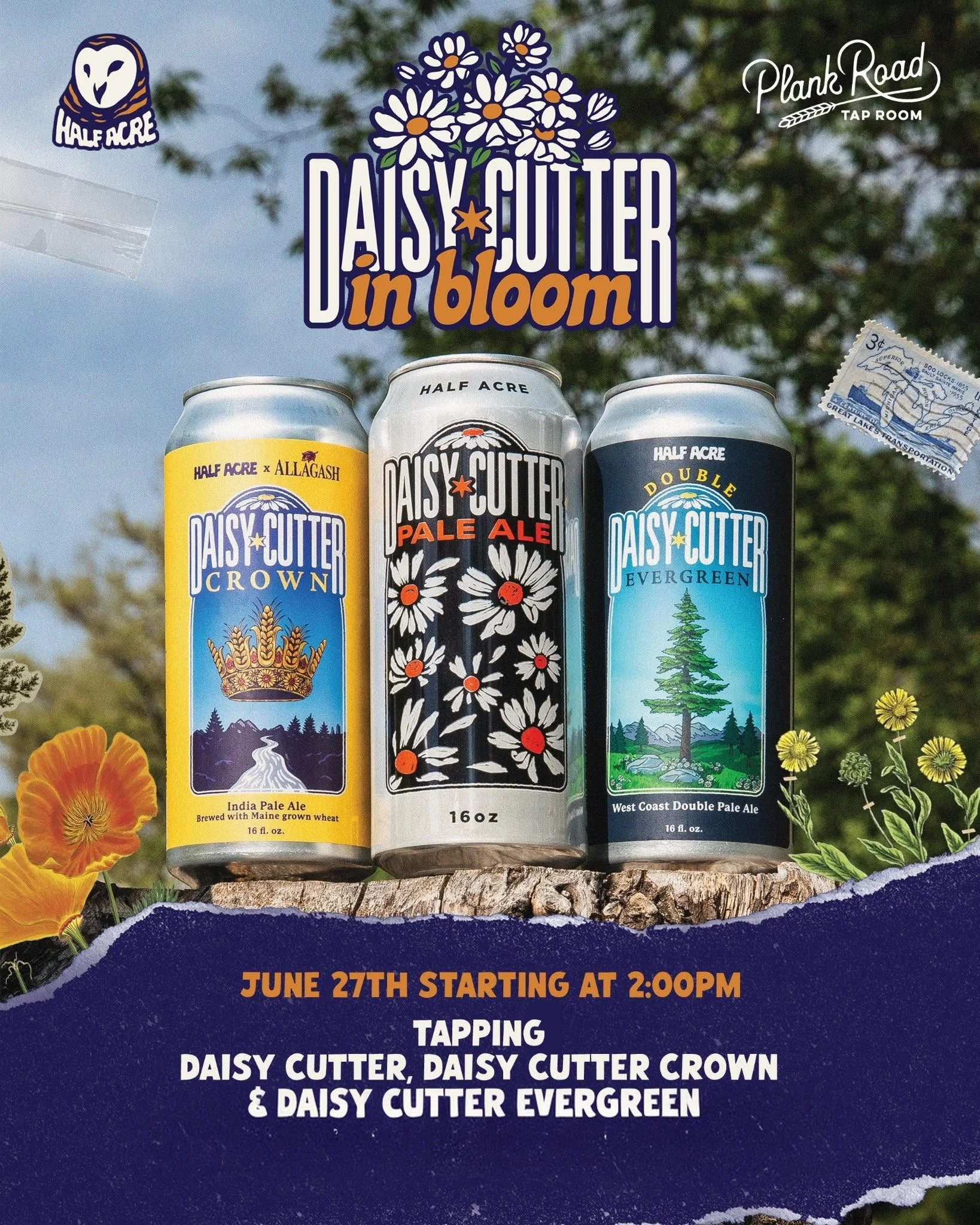 Half Acre Brewing Tap Takeover – Daisy Cutter in Bloom
