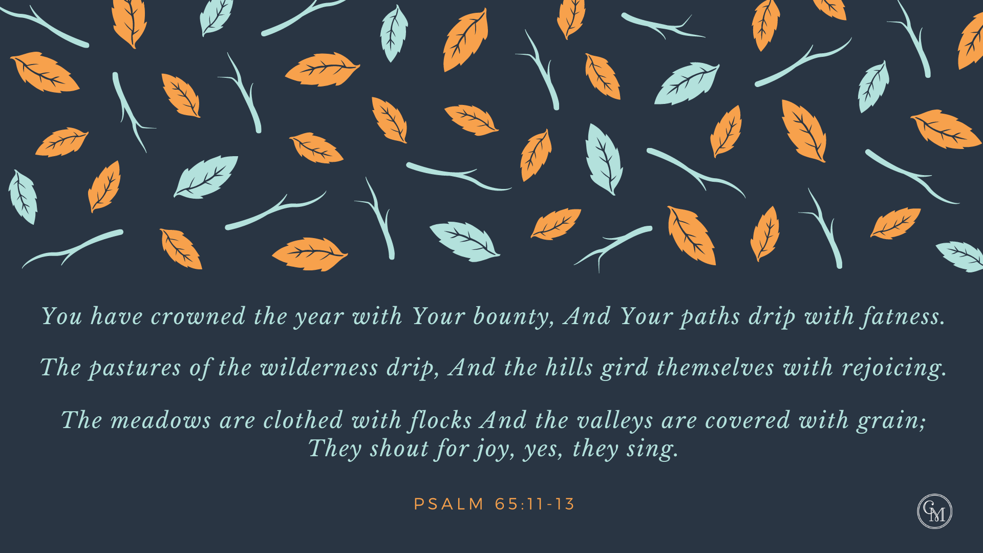 November Memory Verse — Carol McLeod Ministries