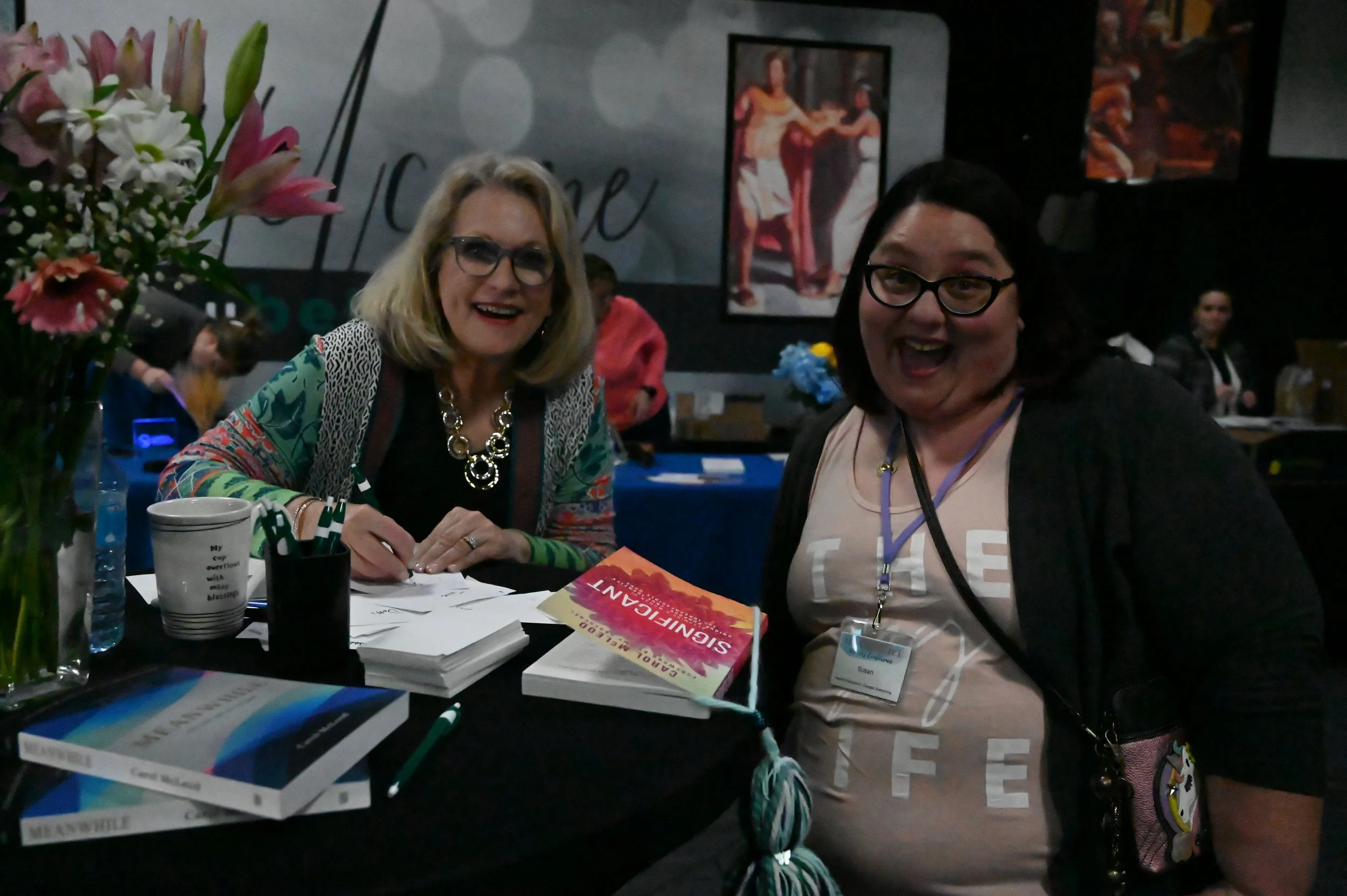 Carol & Susan Book Signing.JPG