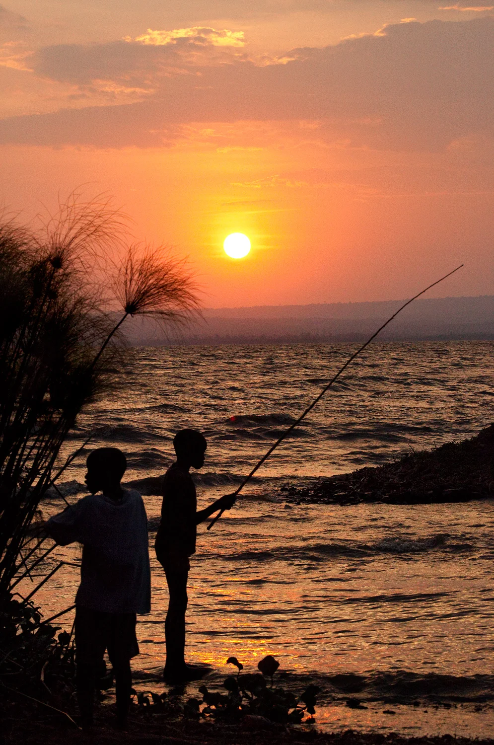 Sunset On Lake Victoria- 093