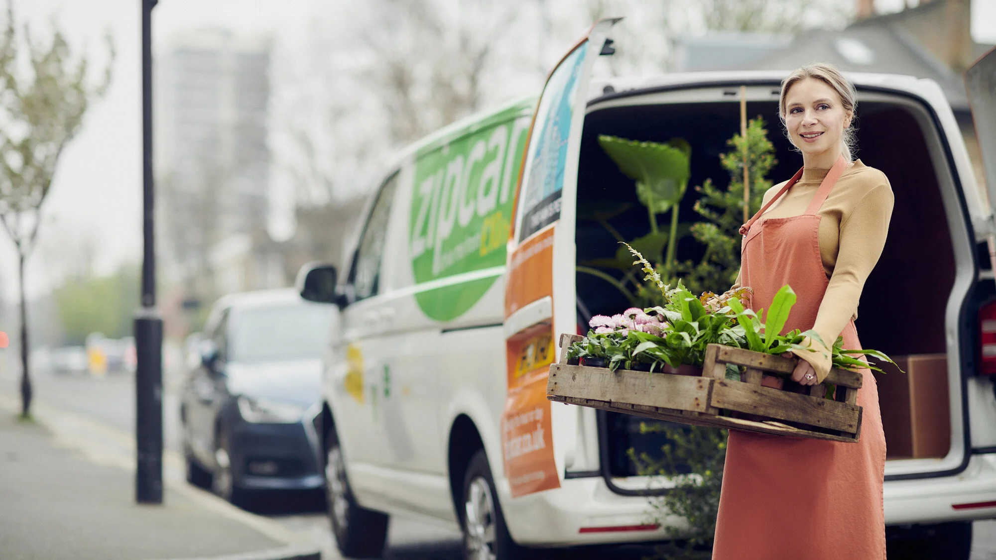 zipcar flower delivery flowergirl