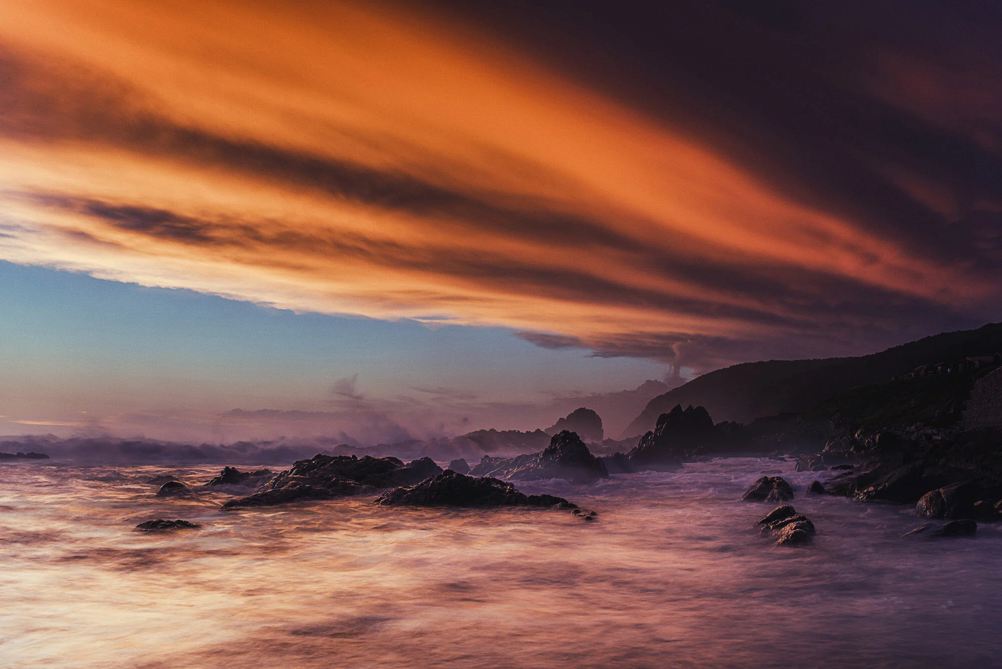 landscape photography storms river South Africa
