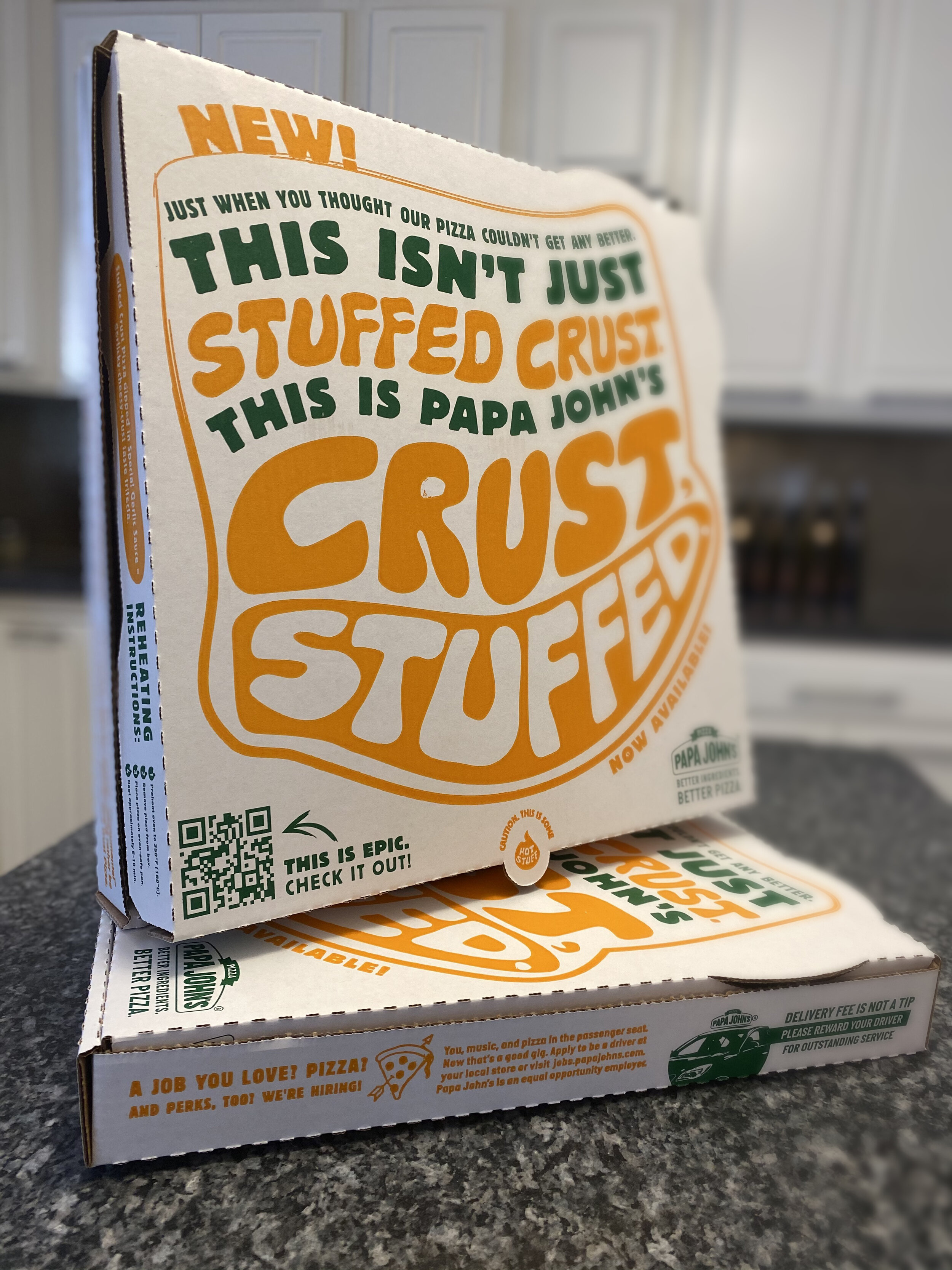 "Epic Stuffed Crust" Launch Box