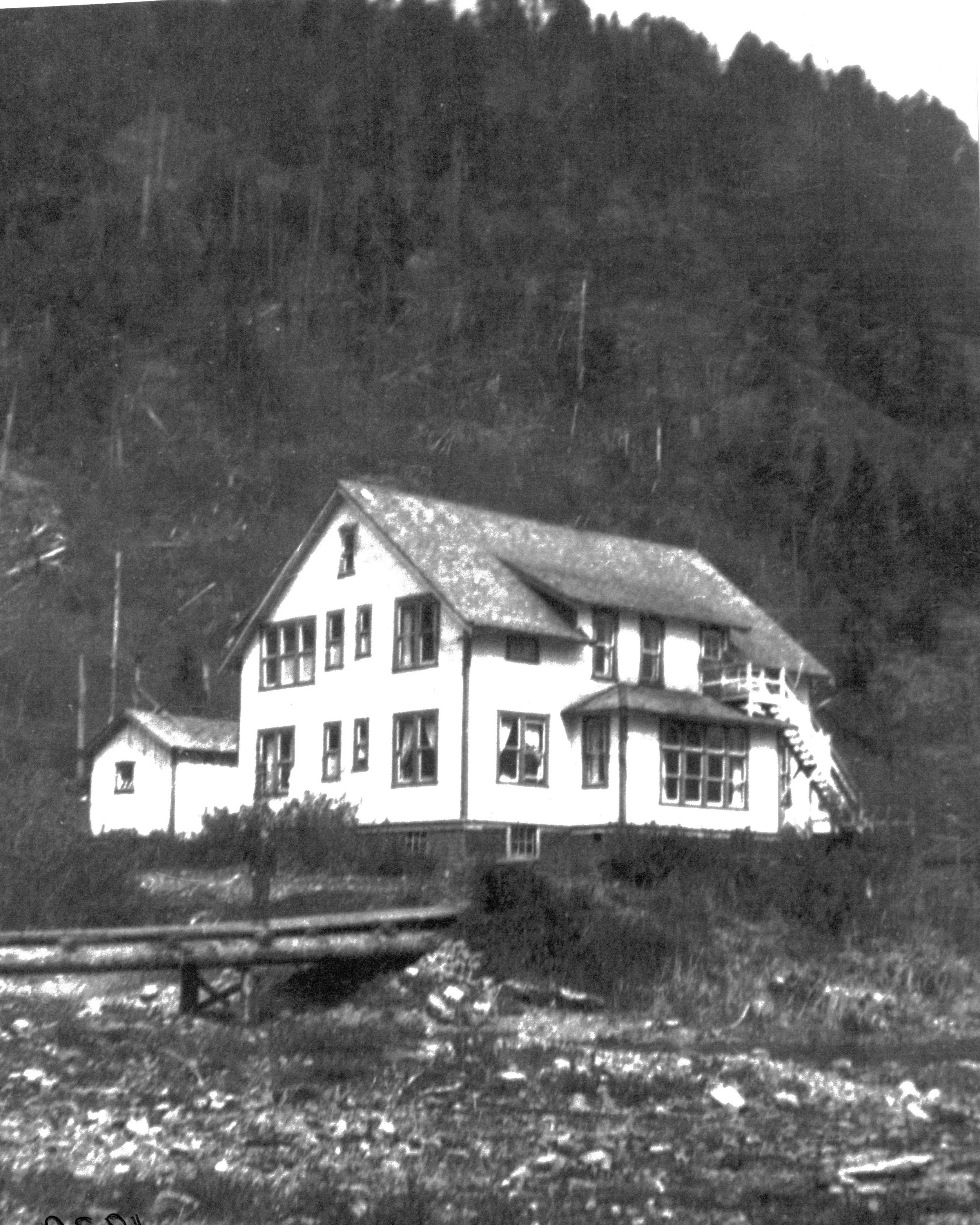 Nootka Mission Hospital in 1939